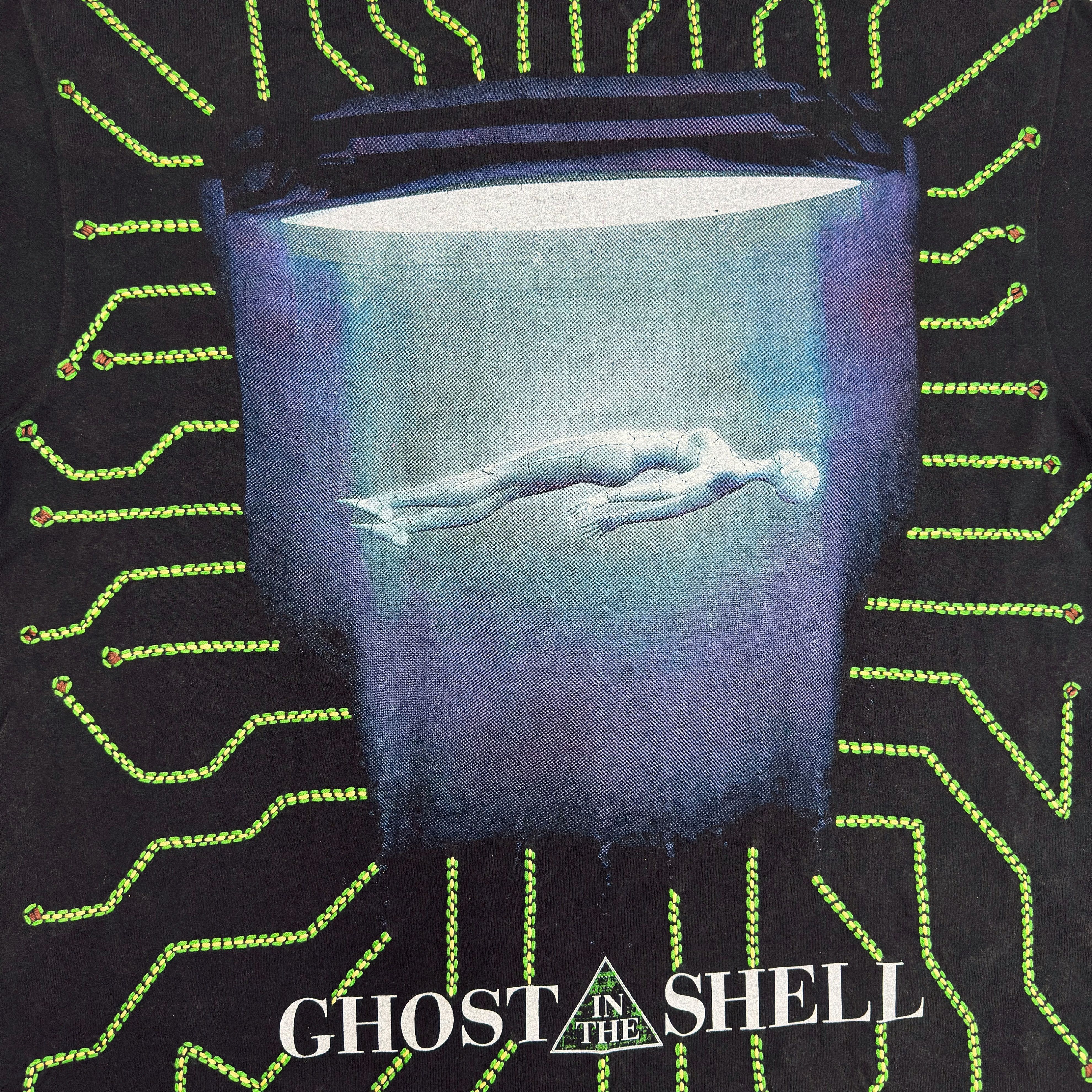 Band Tees Suture Studios Ghost in the Shell Hand Embroidered T-shirt Size US L / EU 52-54 / 3 - 9 Thumbnail