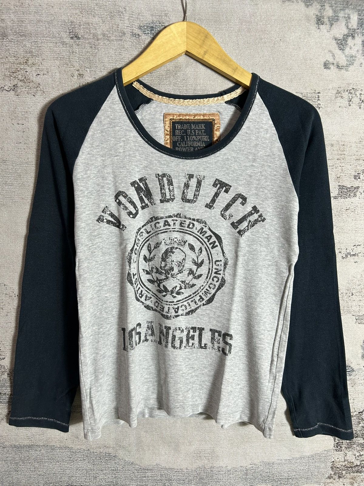 If Six Was Nine × Japanese Brand × Von Dutch Japanese Vondutch Skull Long sleeve Size US L / EU 52-54 / 3 - 1 Thumbnail
