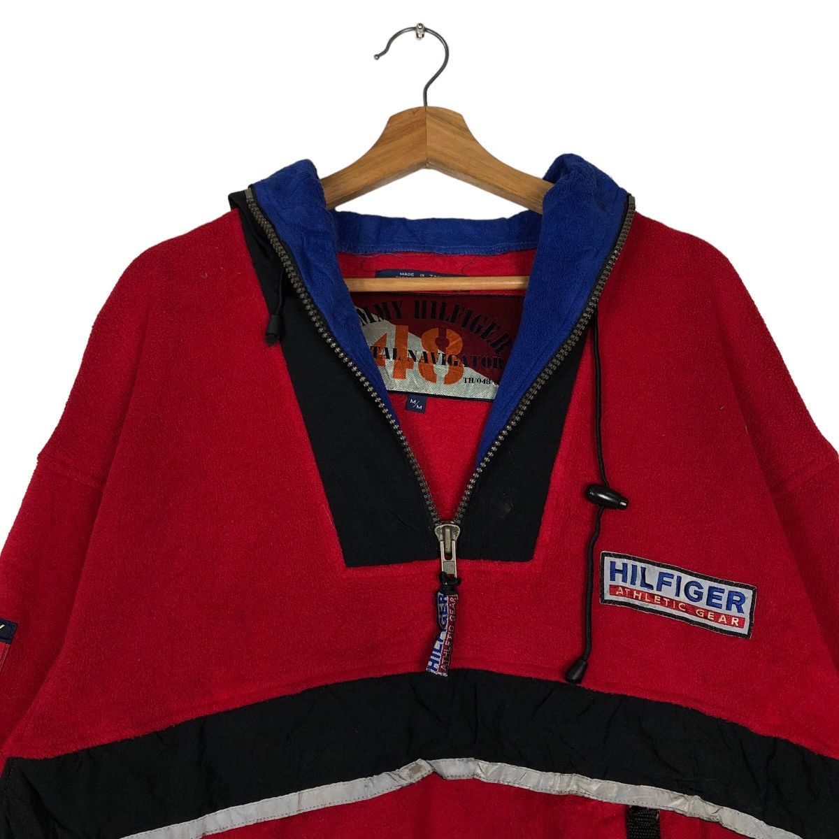 Japanese Brand 🔥90’s Vintage Tommy Hilfiger Coastal Navigator Gear Anorak Size US M / EU 48-50 / 2 - 14 Thumbnail