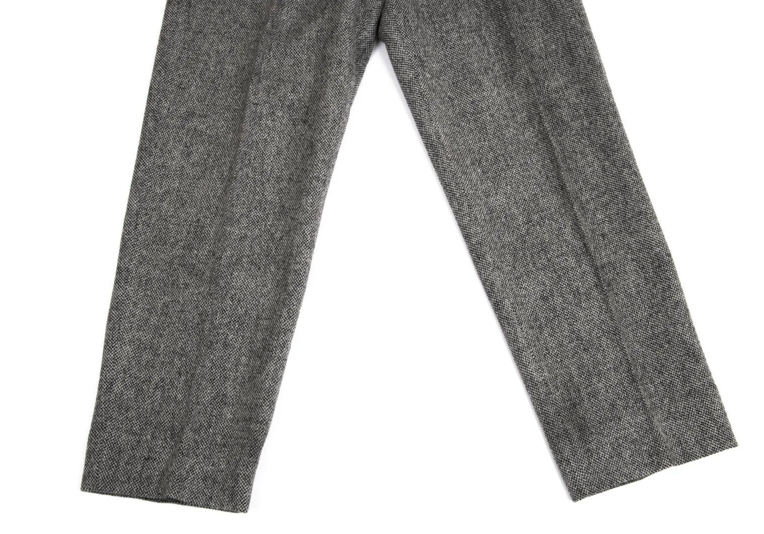 Yohji Yamamoto Yohji Yamamoto Mixed Wool Two-Tuck Pants Size US 34 / EU 50 - 9 Thumbnail