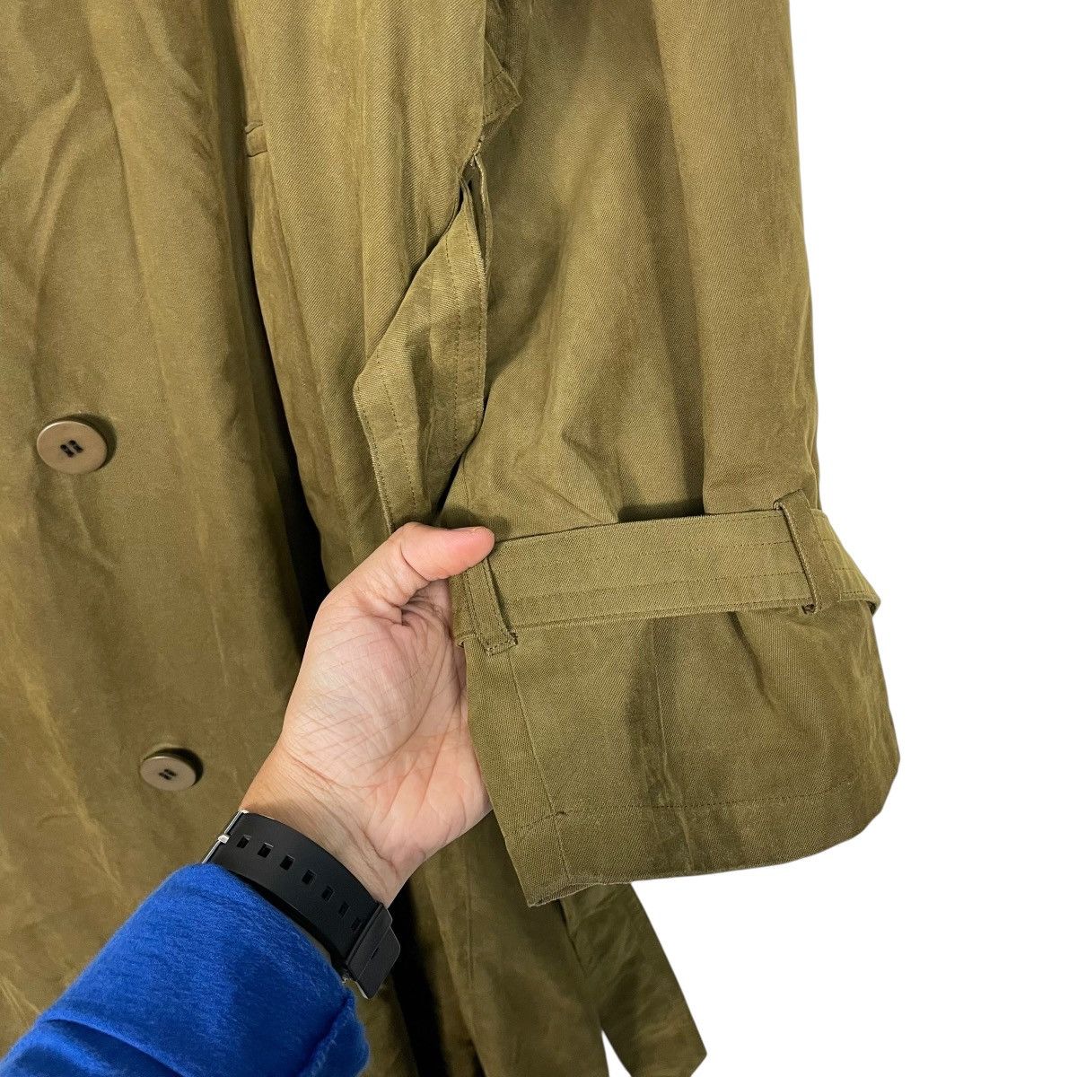 Burberry Prorsum Burberrys Prorsum Collection Double Breasted Wool Trenchcoat Size US S / EU 44-46 / 1 - 14 Thumbnail