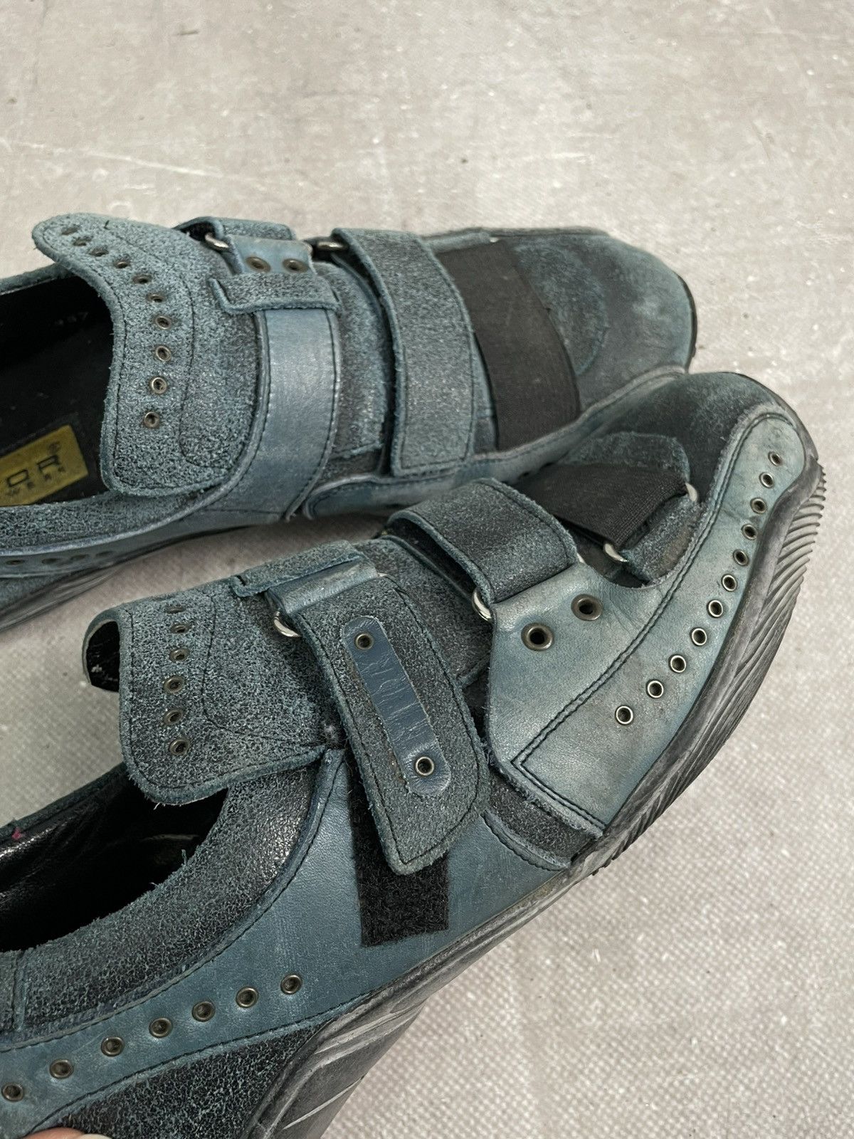 14th Addiction Rare leather low boots strapped 14th addiction style 2000s Size US 8 / EU 41 - 9 Thumbnail
