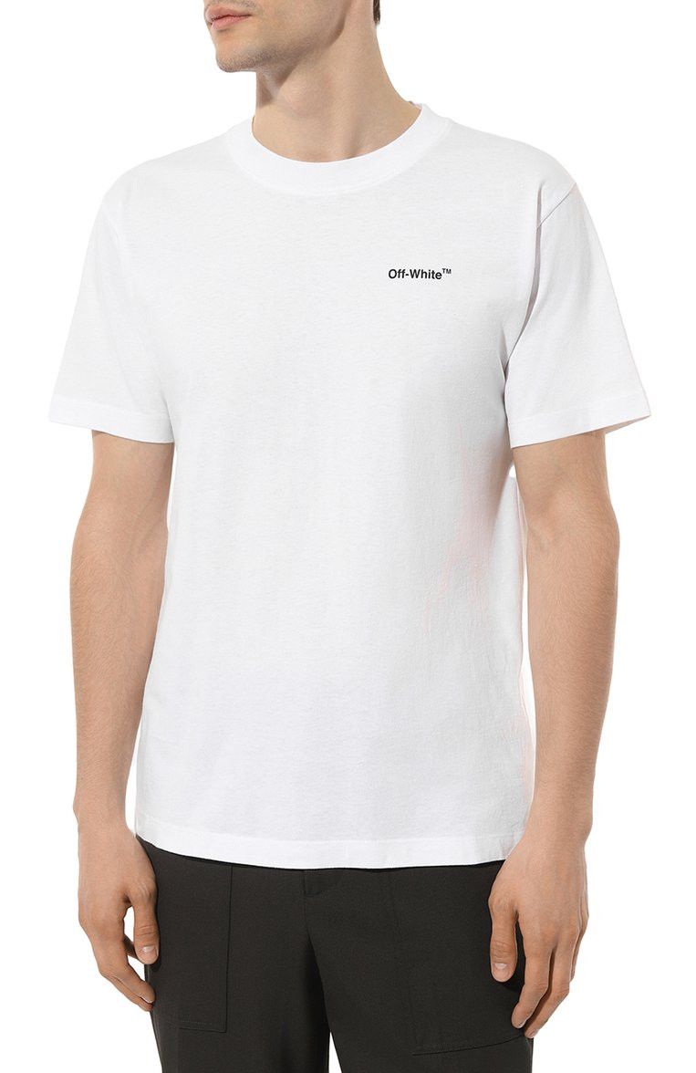 Off-White White Monochrome Caravaggio Arrows T-Shirt Size US XXL / EU 58 / 5 - 4 Thumbnail