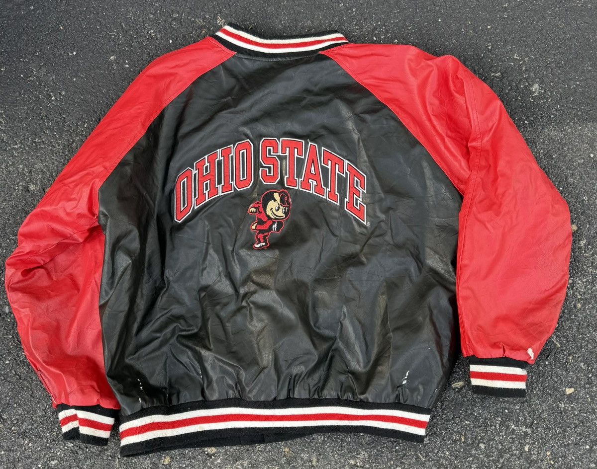 Steve And Barrys Ohio State Buckeyes Vintage Jacket Size US XL / EU 56 / 4 - 4 Thumbnail
