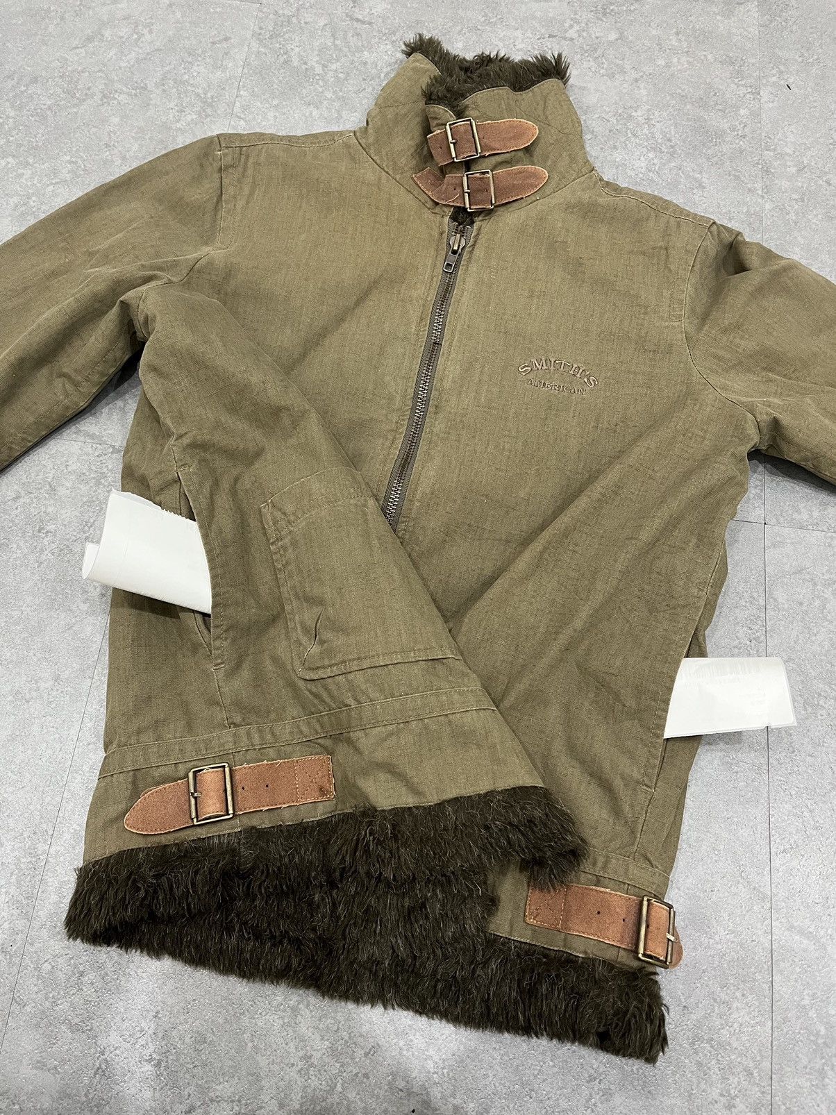 14th Addiction × If Six Was Nine × Le Grande Bleu (L.G.B.) 2000s Impala Bondage Fur Faux Jacket Smiths American Size US M / EU 48-50 / 2 - 13 Thumbnail