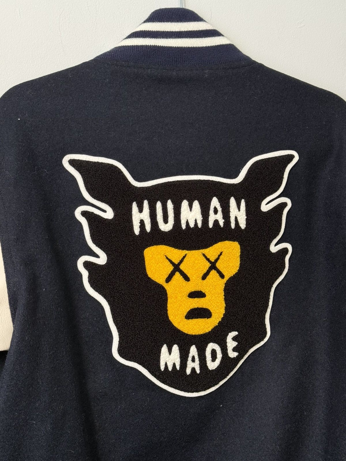 Human Made × Kaws Kaws x Human Made “Kaws Made” Varsity Jacket Size US M / EU 48-50 / 2 - 4 Thumbnail