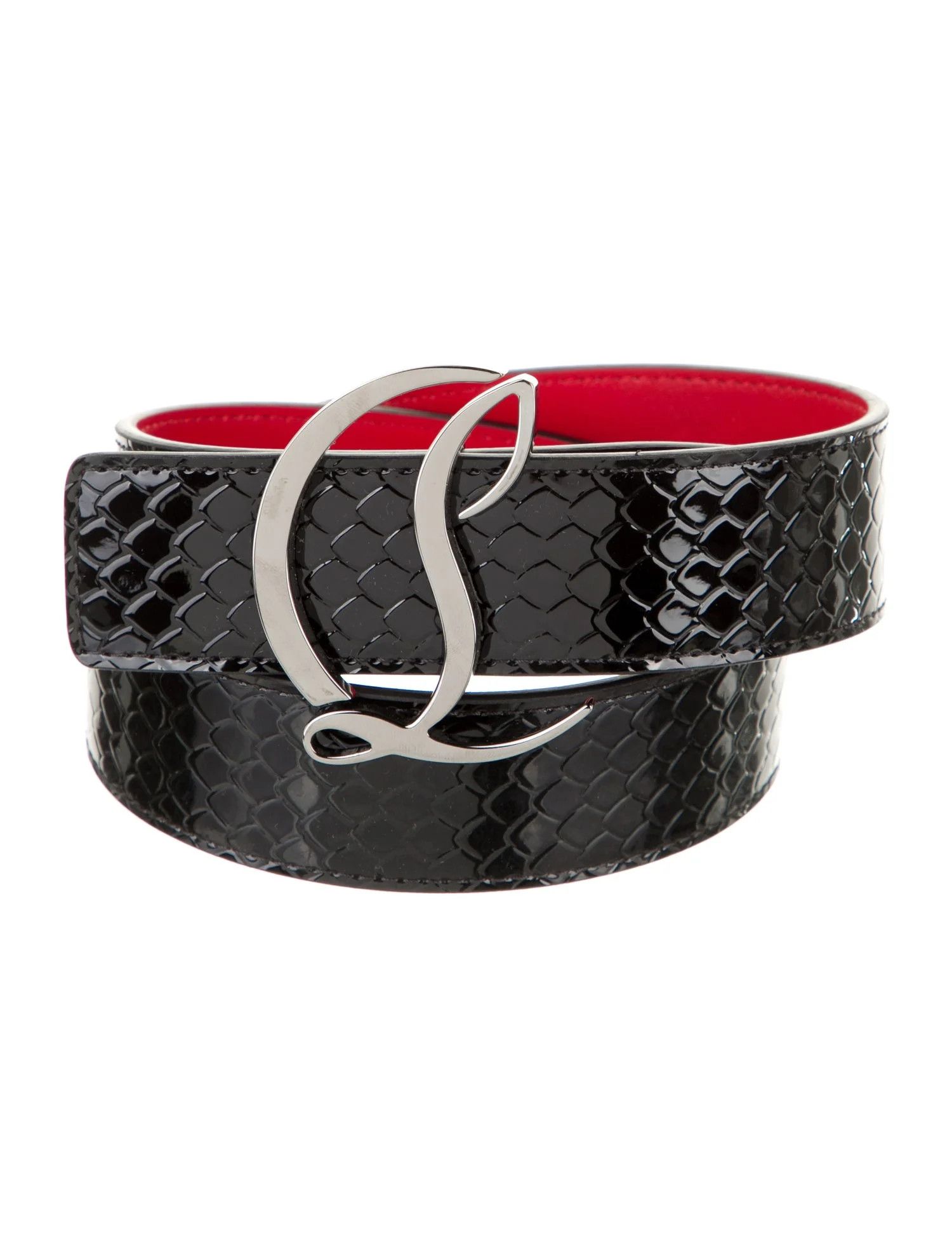 Christian Louboutin o1w1db10725 Belts in Black Size ONE SIZE - 1 Preview
