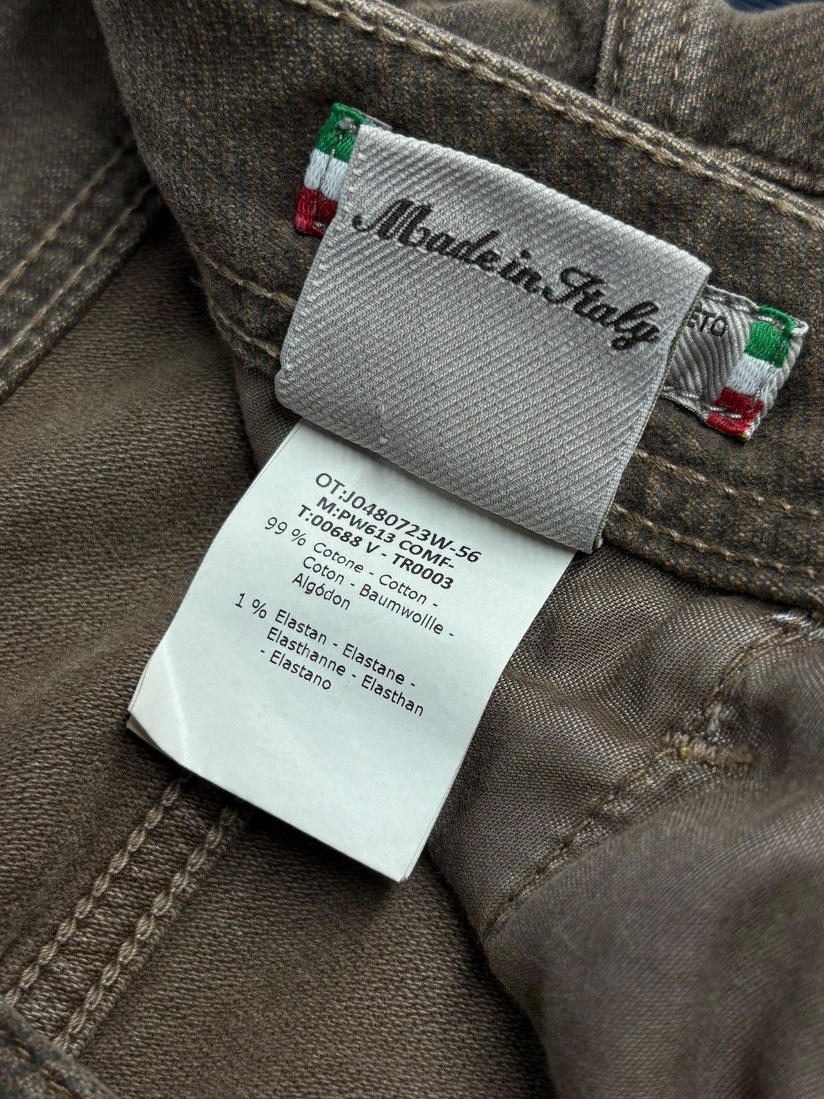 Jacob Cohen Jacob Cohen Style 613 Comfort Pants Size 31 Brown Size US 31 - 24 Thumbnail