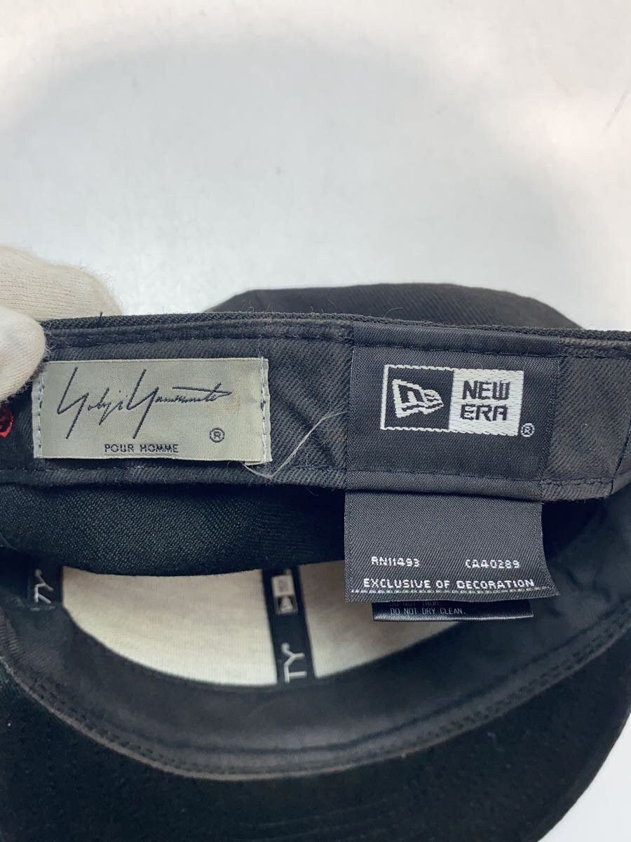 Yohji Yamamoto yohji yamamoto POUR HOMME × NEW ERA Wool/BLK Cap Size ONE SIZE - 5 Thumbnail