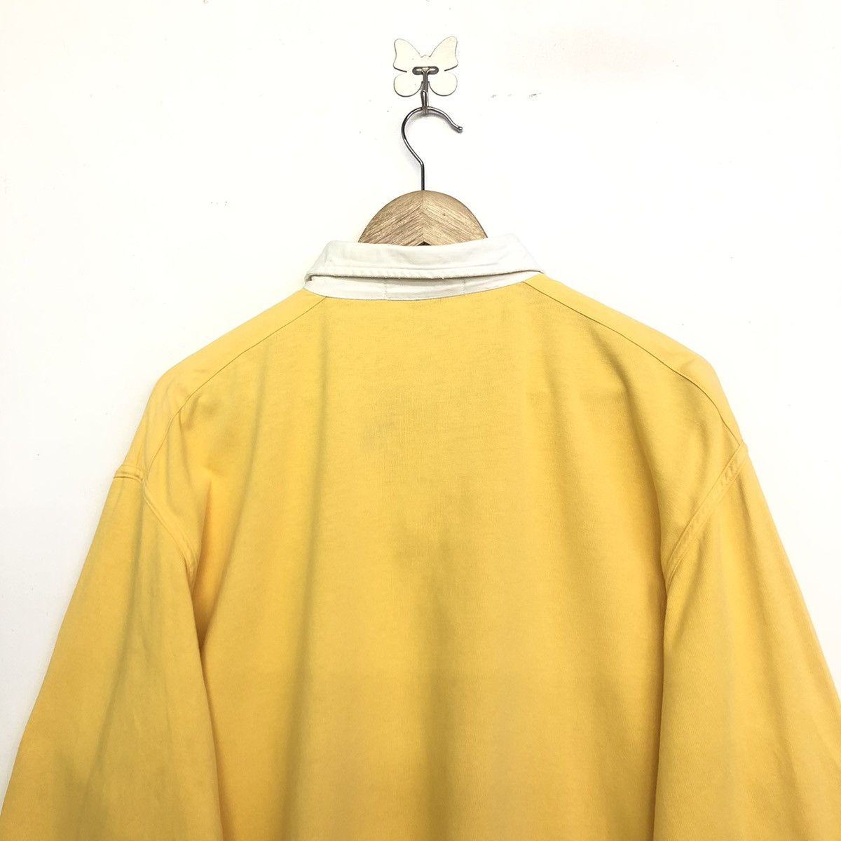 Polo Ralph Lauren Vintage POLO RALPH LAUREN RUGBY Disstress Long Sleeve Shirt Size US L / EU 52-54 / 3 - 9 Thumbnail
