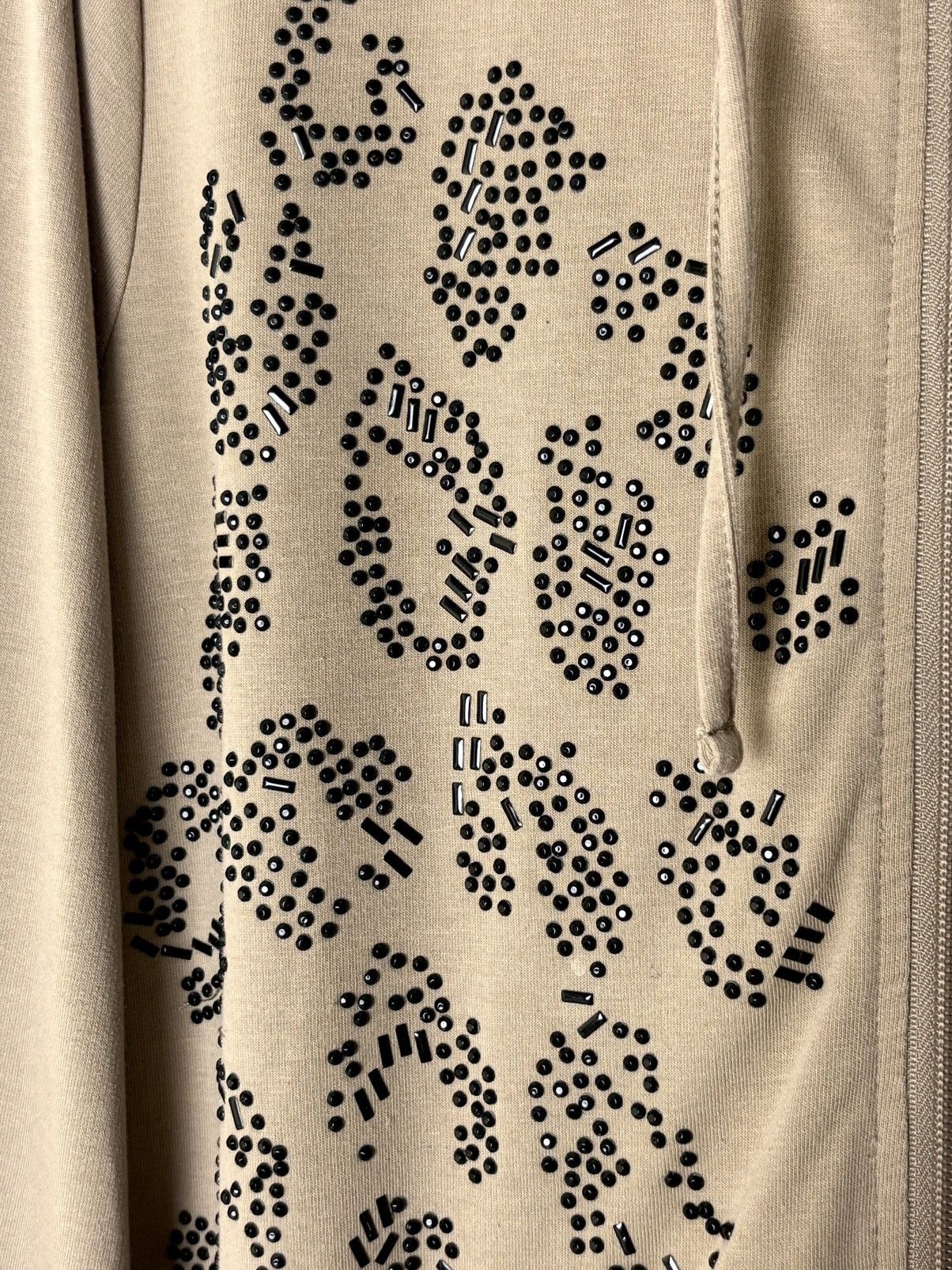 Japanese Brand Onque Casuals Rhinestone Leopard Zip Hoodie Size US M / EU 48-50 / 2 - 8 Thumbnail