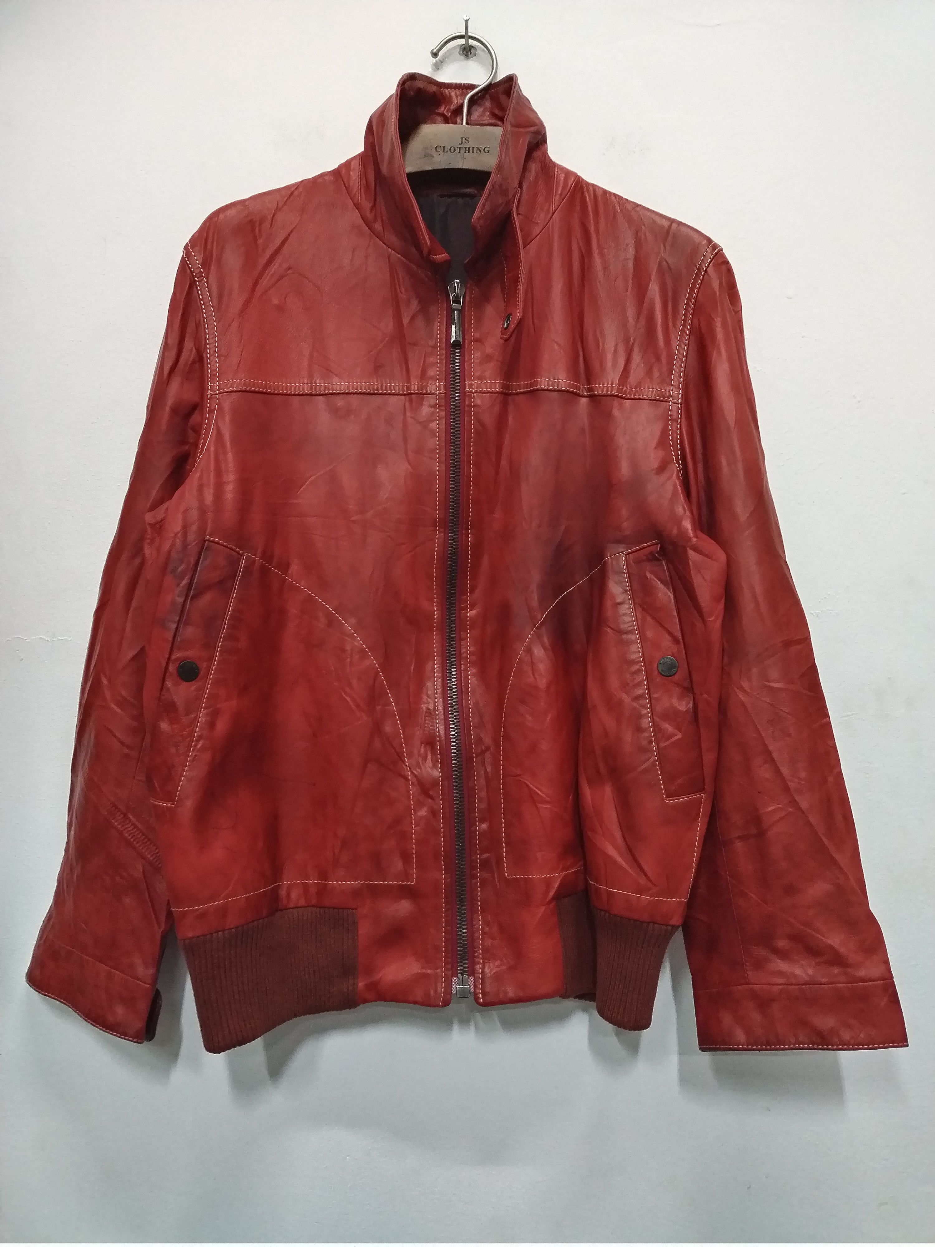 Alfred Dunhill VTG Dunhill Lambskin Leather bomber jacket size XS (R FIT) Size US XS / EU 42 / 0 - 1 Thumbnail