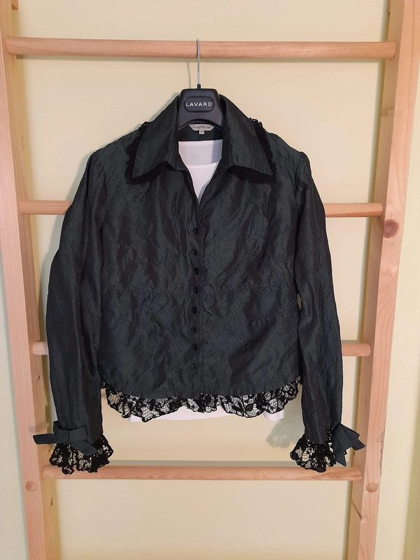 Rundholz × Vintage Reconstructed Boxy Jacket Distressed Shirt Goth y2k Vintage Size M / US 6-8 / IT 42-44 - 4 Thumbnail