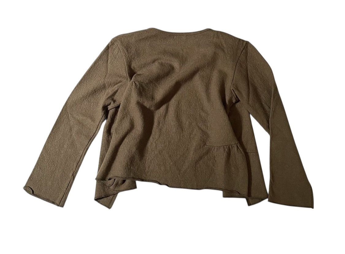 Yohji Yamamoto TAX FREE 🇺🇸 Vintage yohji yamamoto y’s i wish olive cardigan Size US S / EU 44-46 / 1 - 6 Thumbnail