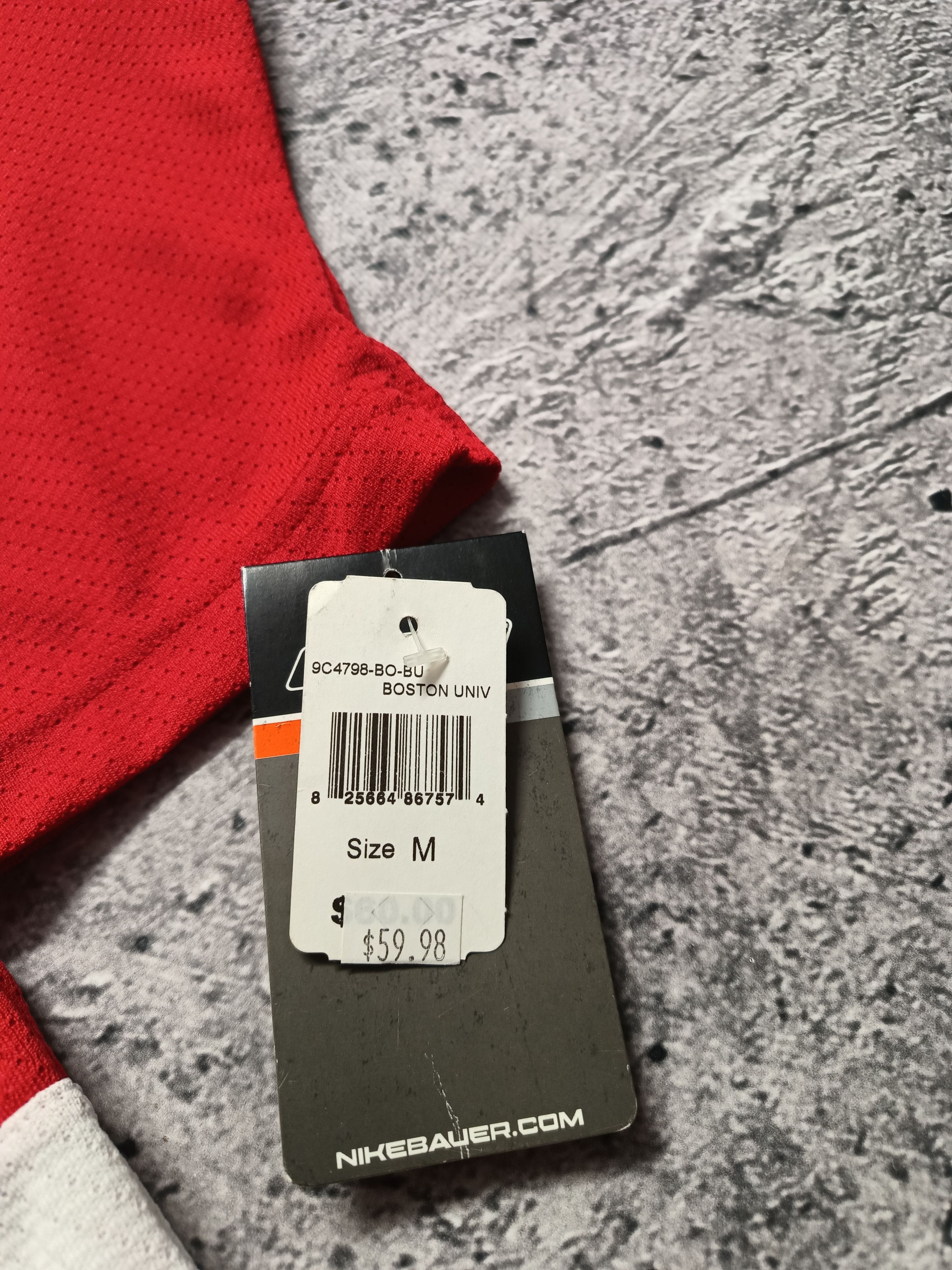 Nike × Vintage Vintage Nike Hockey Jersey Boston University Size US M / EU 48-50 / 2 - 5 Thumbnail