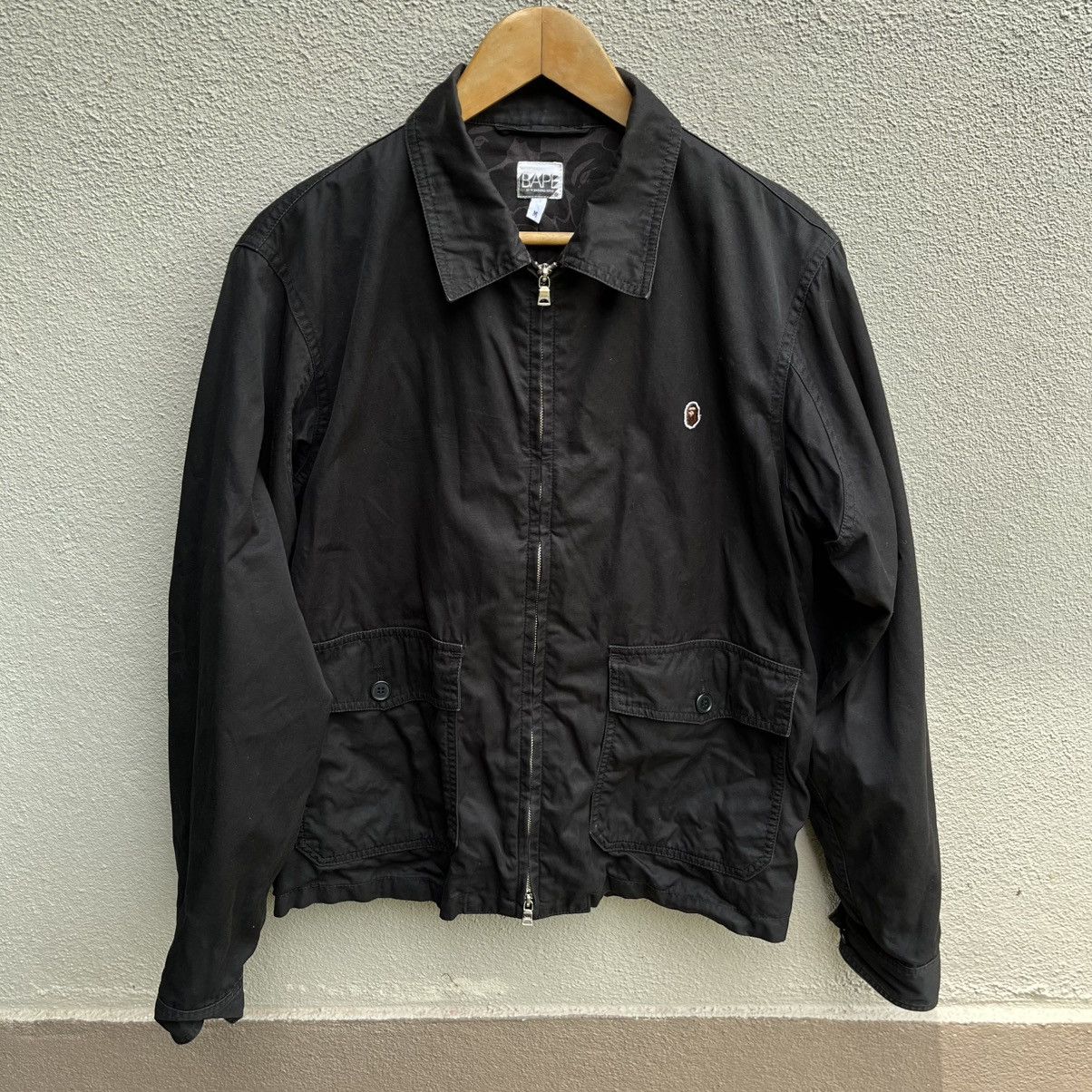 Bape A BATHING APE zipper jacket black Size US M / EU 48-50 / 2 - 1 Thumbnail