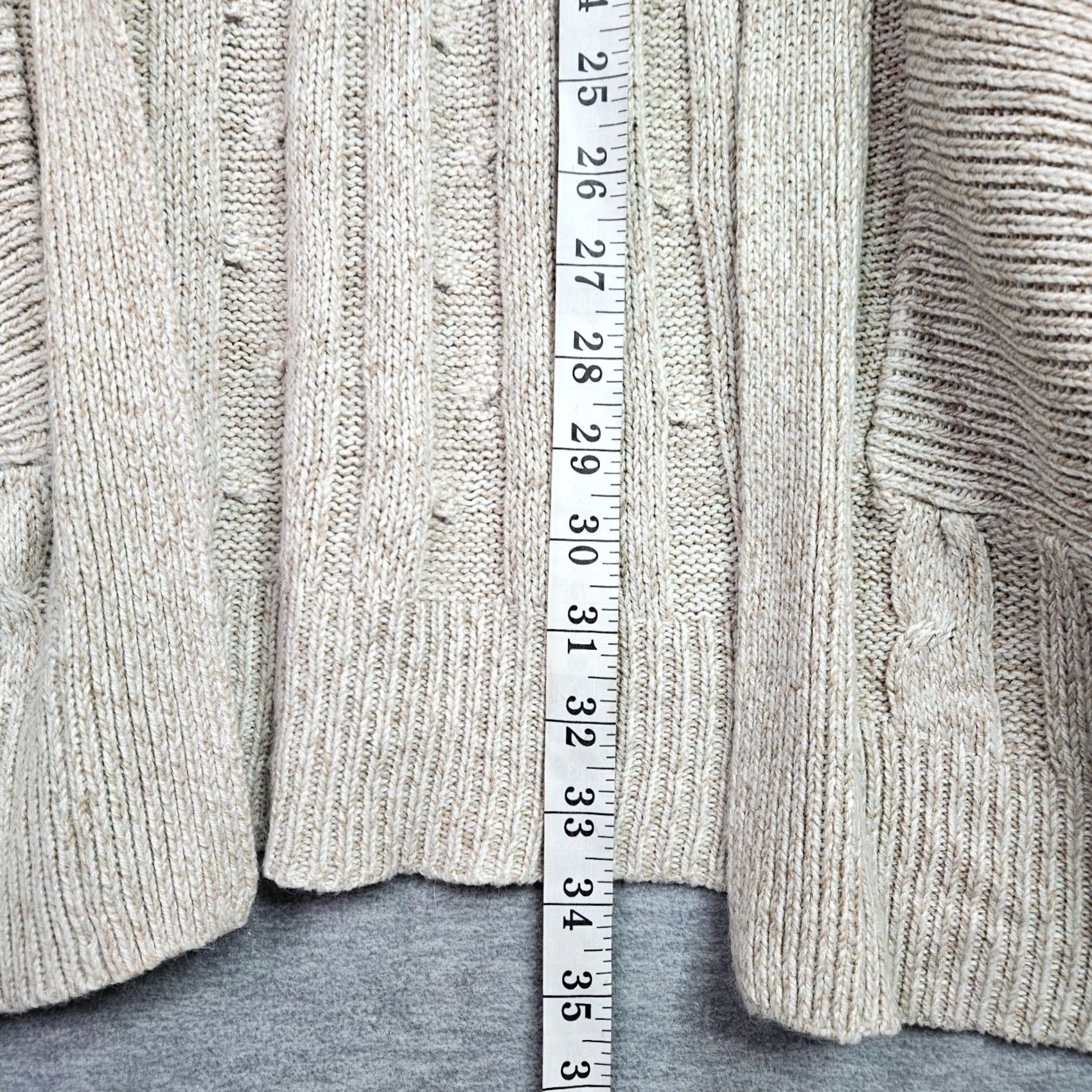 Vintage Harper Cardigan Women Knit Beige S V-Neck Casual All Seasons Regular Size S Mens Women's Boys Girls Size S / US 4 / IT 40 - 6 Thumbnail