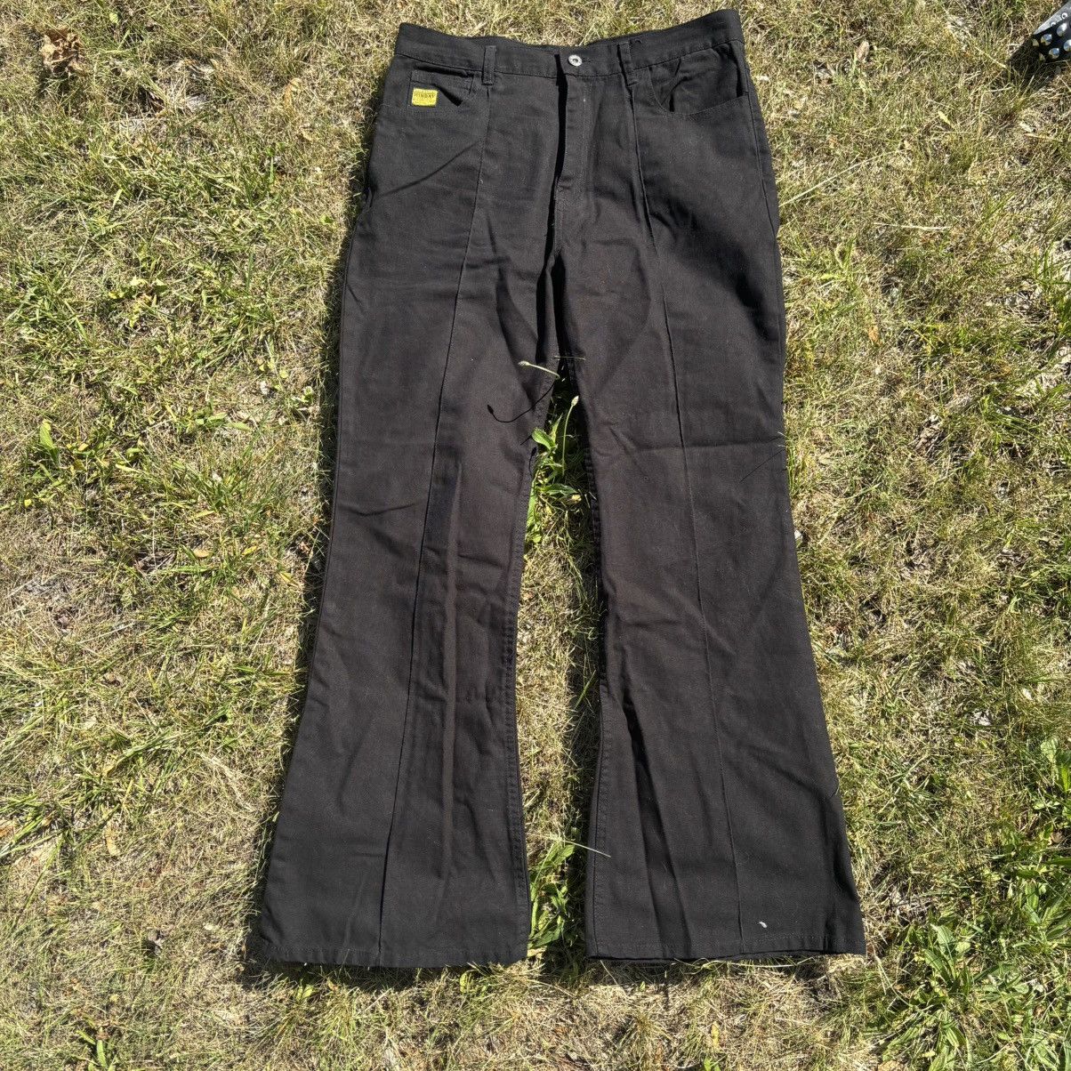Kapital Kapital Black Flare Pants size 33 Size US 33 - 2 Thumbnail