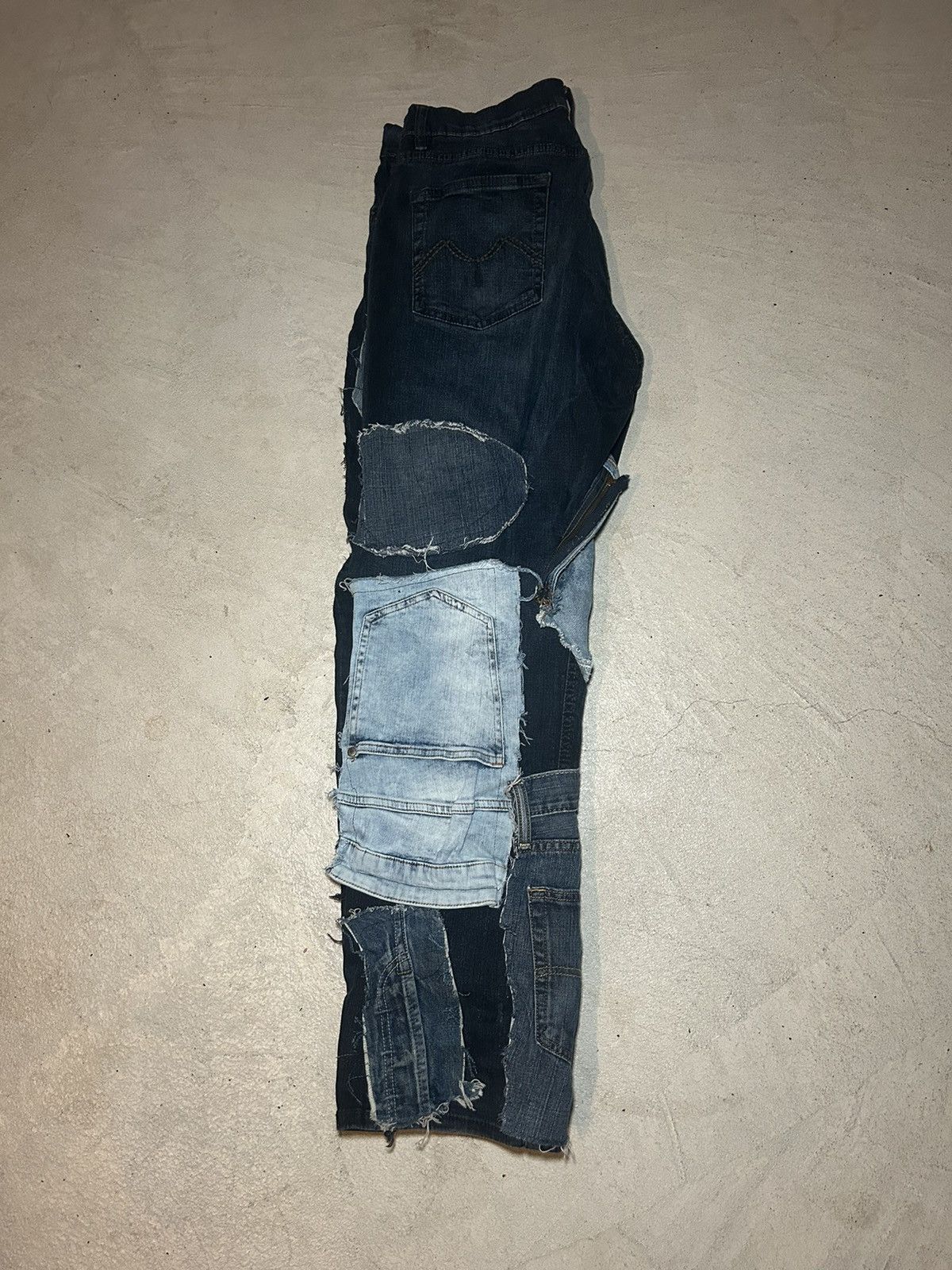 Handmade × Levi's Straight cut handmade jeans multi pocket patchwork Size US 40 / EU 56 - 6 Thumbnail
