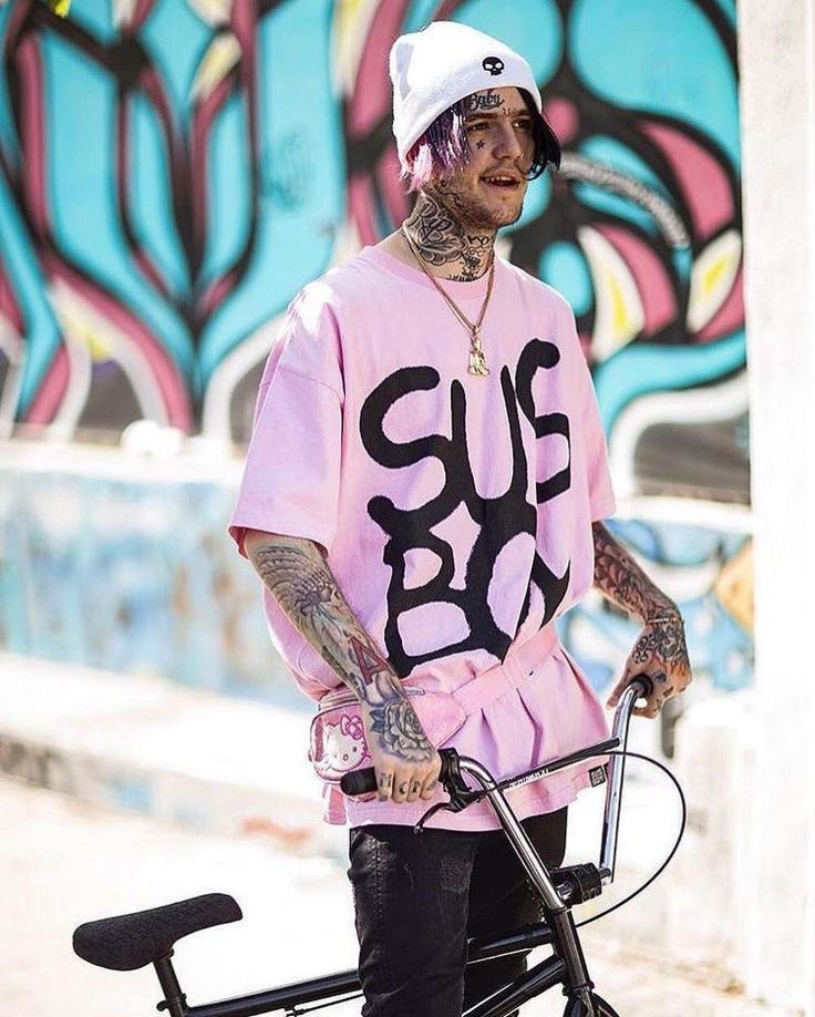 Sus Boy Sus Boy Ribcage OG Pink Tee XL Lil Peep GBC TSA Susboy Size US XL / EU 56 / 4 - 9 Thumbnail