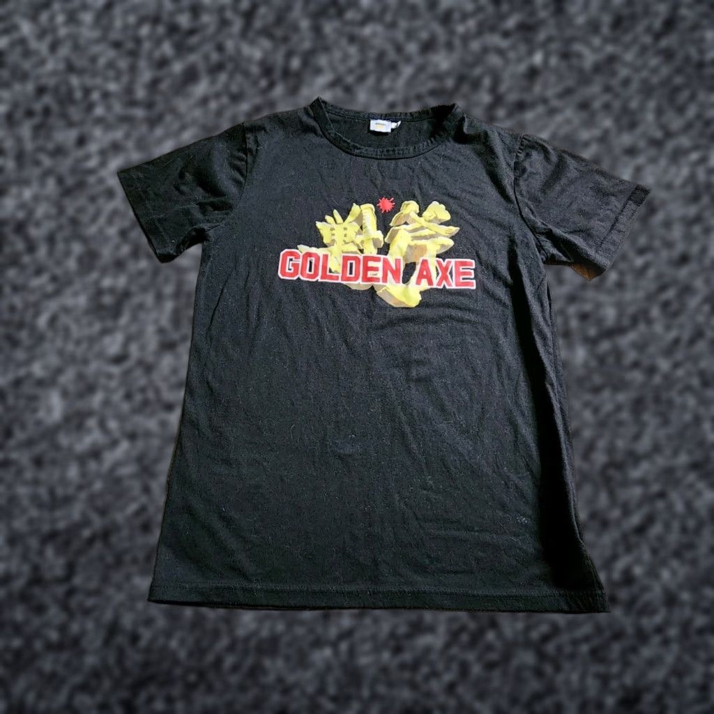Vintage Insert Coin Adult S T-Shirt Short Sleeve Black 90s Video Game Golden Axe Arcade Style Cotton Blend Unisex Mens Womens Size S Size US S / EU 44-46 / 1 - 1 Thumbnail