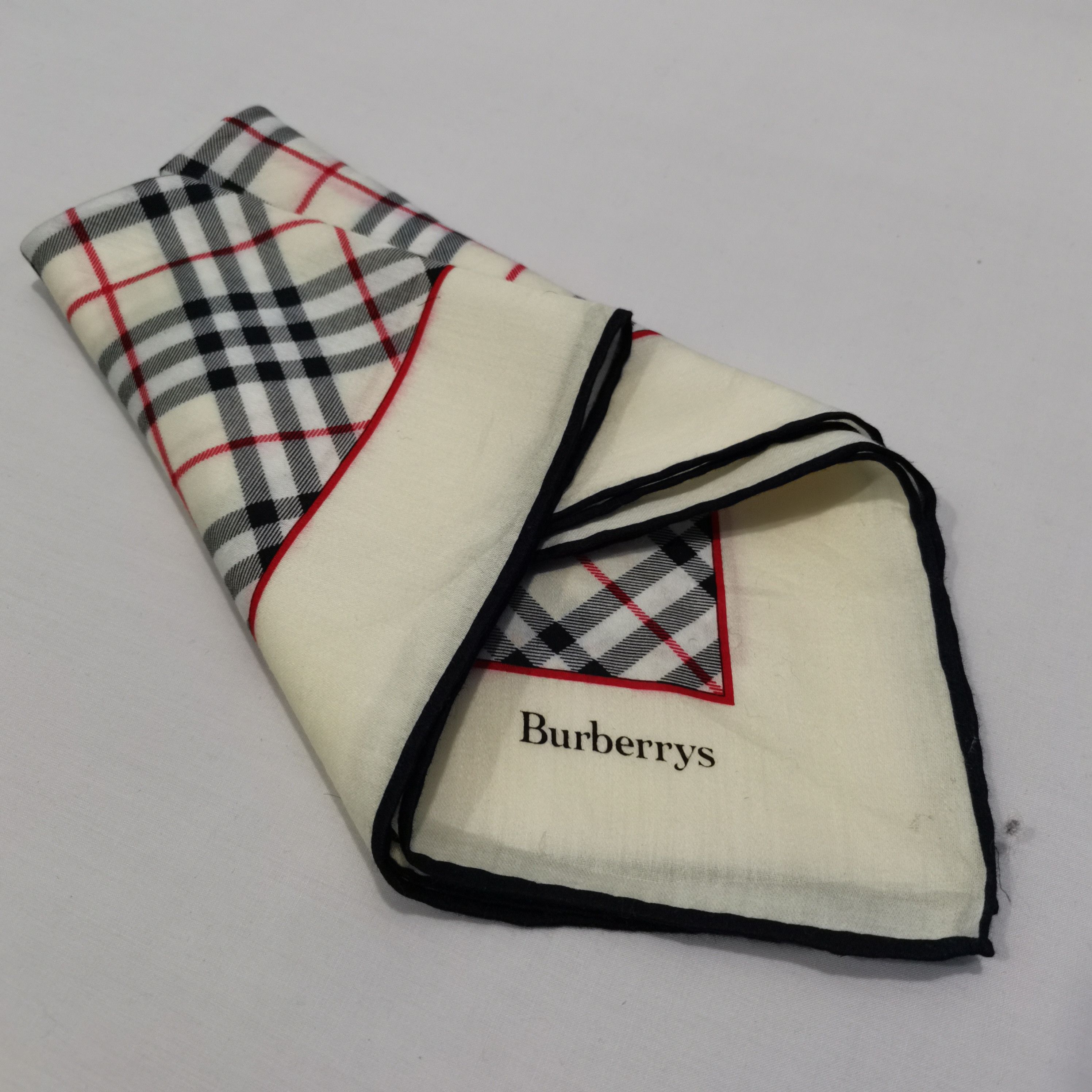 Burberry BURBERRY HANDKERCHIEF/ BANDANA/ SCARF Size ONE SIZE - 2 Thumbnail