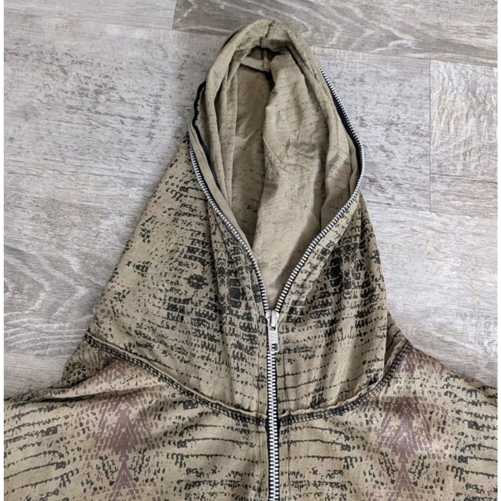 Vintage Festival Ratredz Full Zip Hood Sleeveless Shirt XL Mens Tribal Size US XL / EU 56 / 4 - 4 Thumbnail