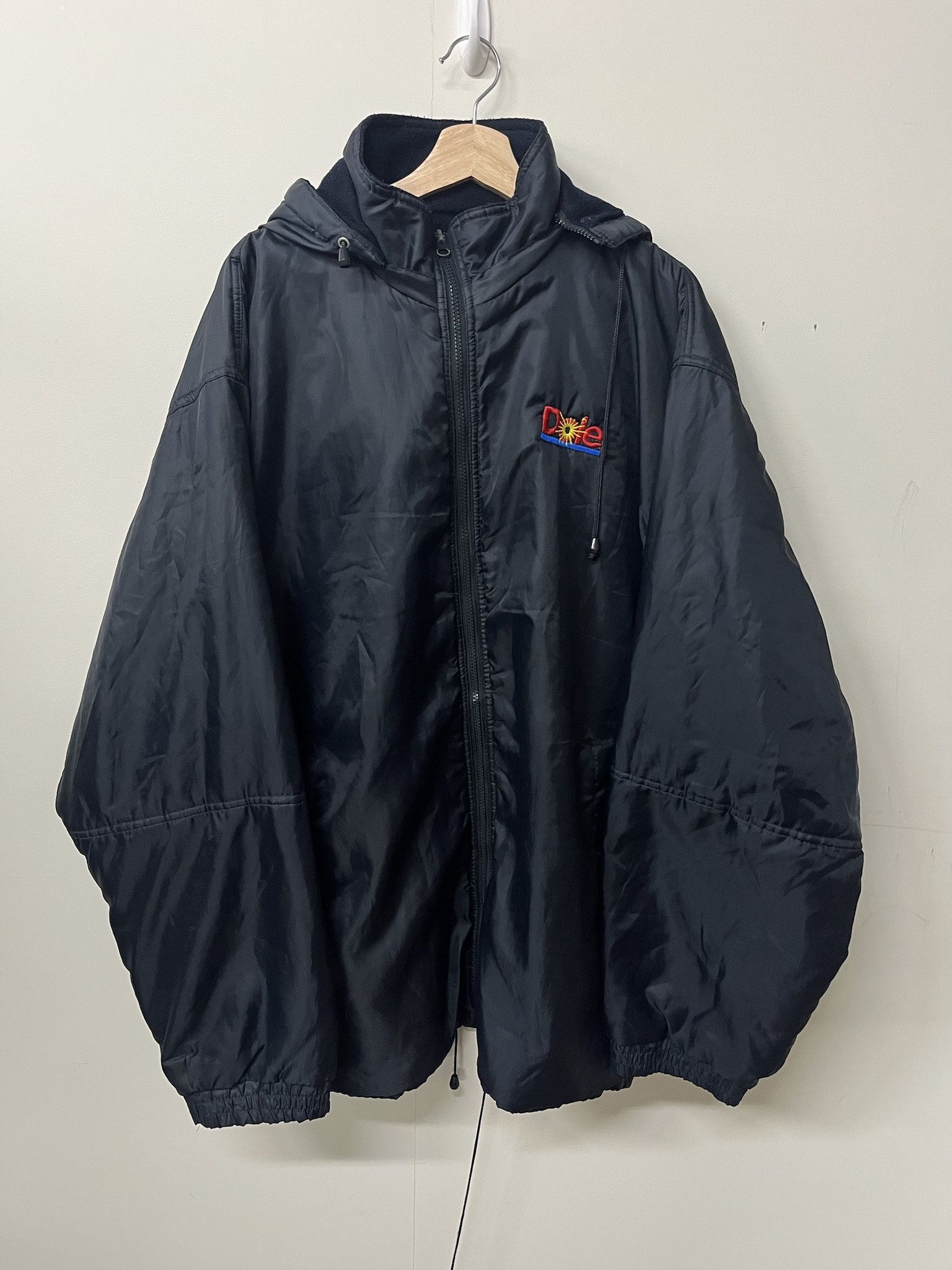 Vintage Vintage 2000s Dole Produce Fleece Lined Satin jacket Size XXL Size US XXL / EU 58 / 5 - 1 Thumbnail