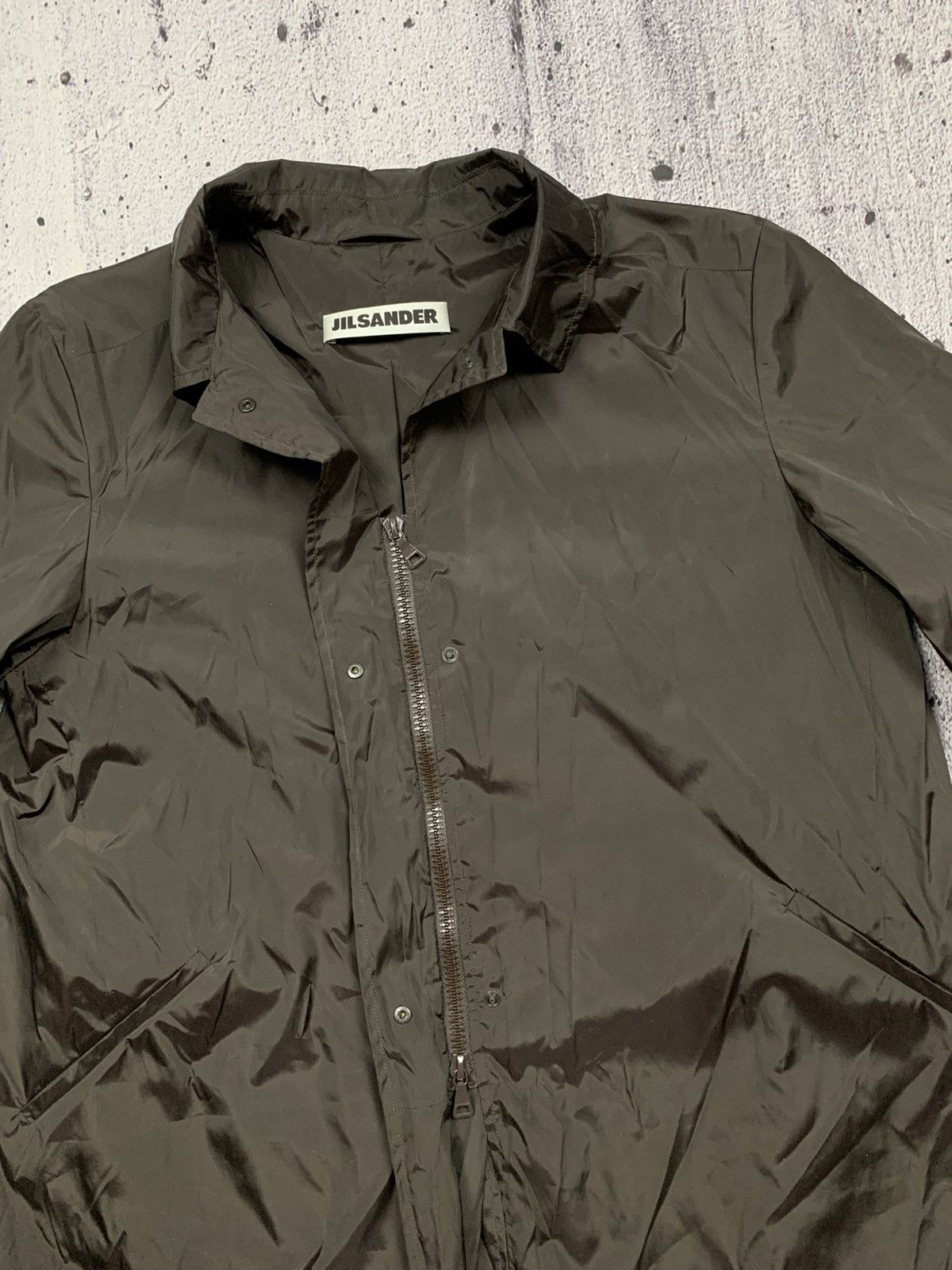 Designer × Japanese Brand × Jil Sander Jil Sander Jacket Nylon Vintage Luxury Style Old Money Size S / US 4 / IT 40 - 5 Thumbnail