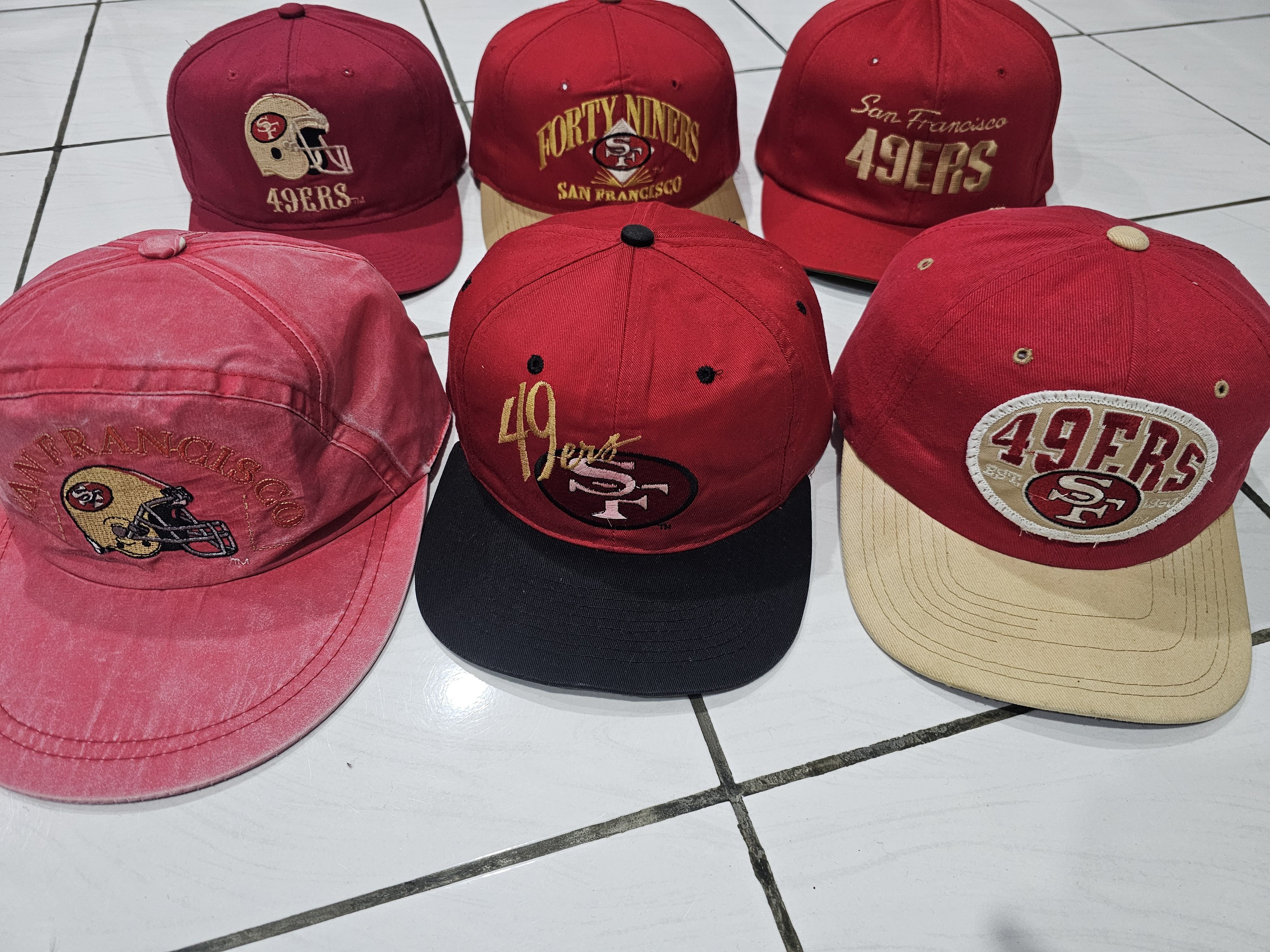 NFL 6 pcs Vintage San Francisco 49ers Size ONE SIZE - 1 Thumbnail