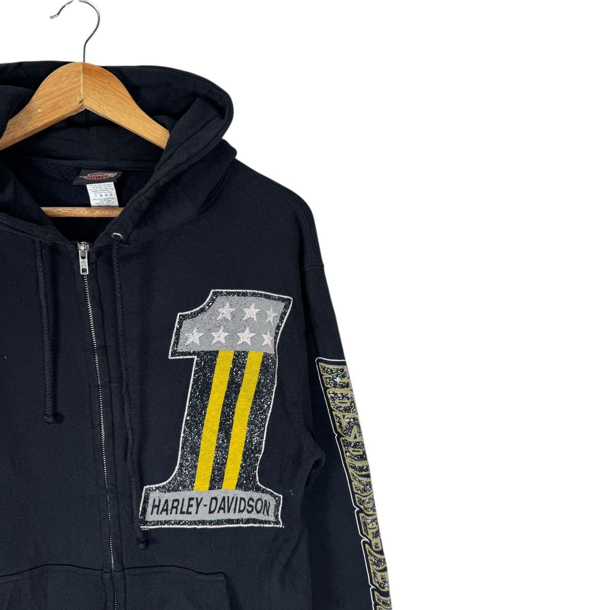 Harley Davidson ☀️HARLEY DAVIDSON NO 1 HOODIE SWEATSHIRT Size US S / EU 44-46 / 1 - 4 Thumbnail