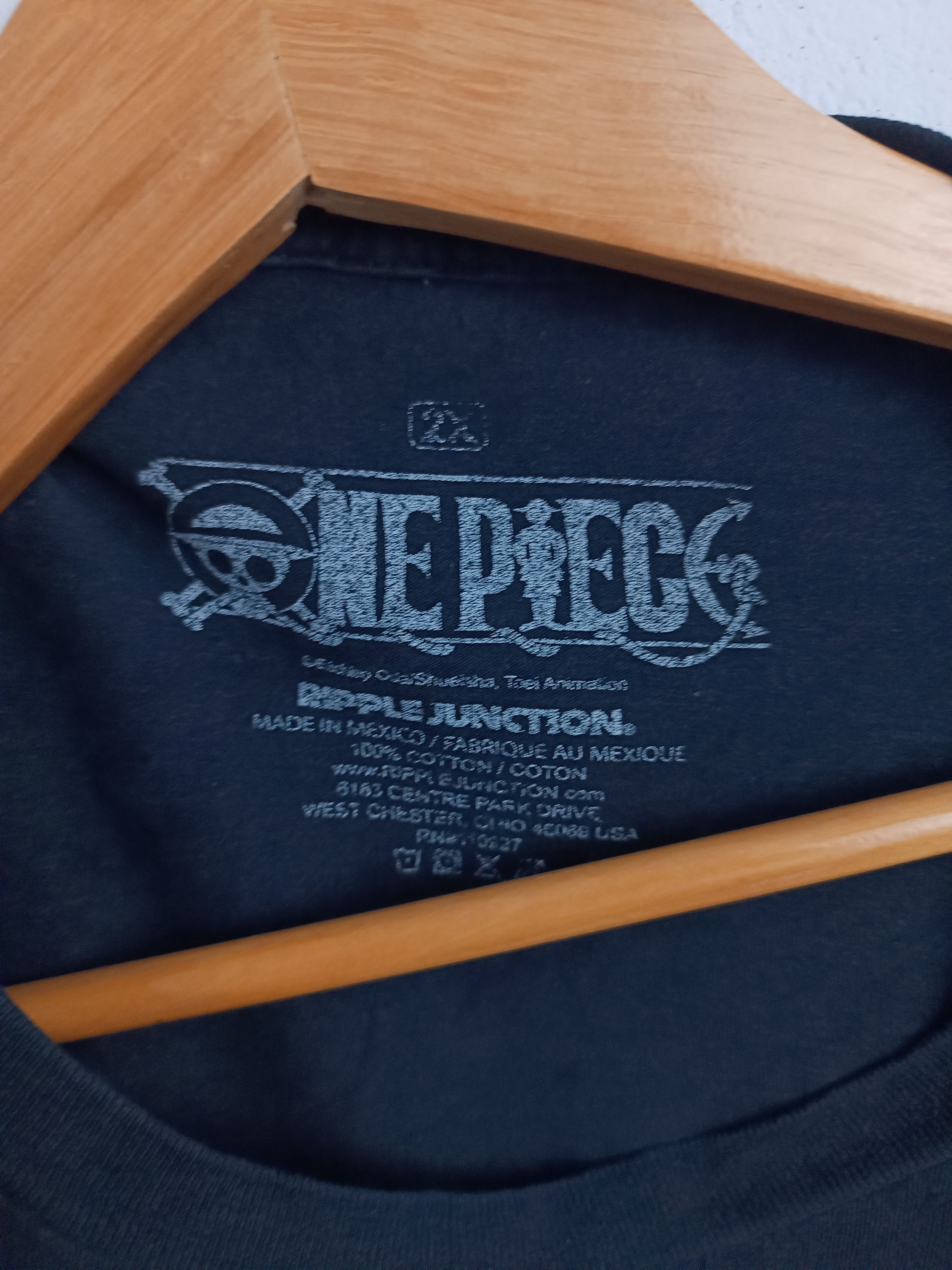 Anime FADED VINTAGE ONE PIECE MONKEY D LUFFY TEE naruto bleach Size US XXL / EU 58 / 5 - 8 Thumbnail