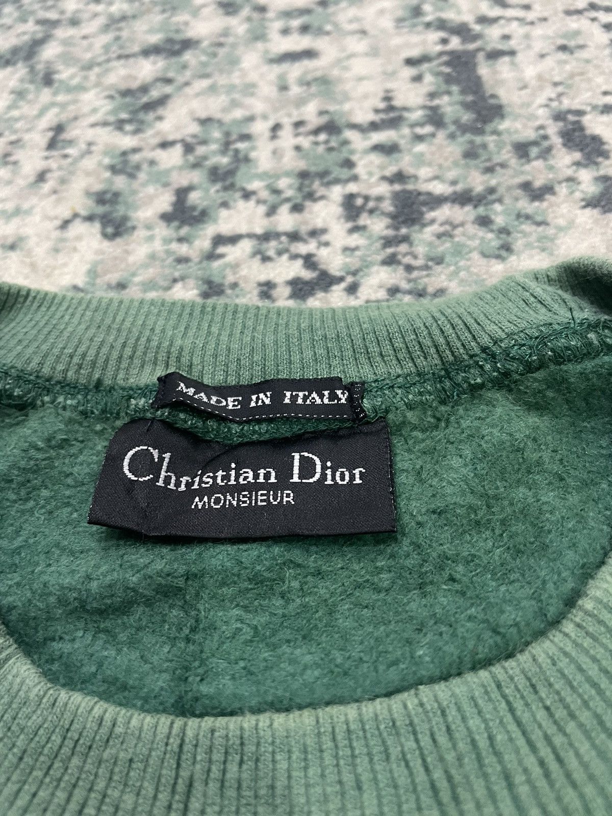 Christian Dior Monsieur × Vintage Vintage Christian Dior CD Spellout Sweatshirt Size US L / EU 52-54 / 3 - 4 Thumbnail