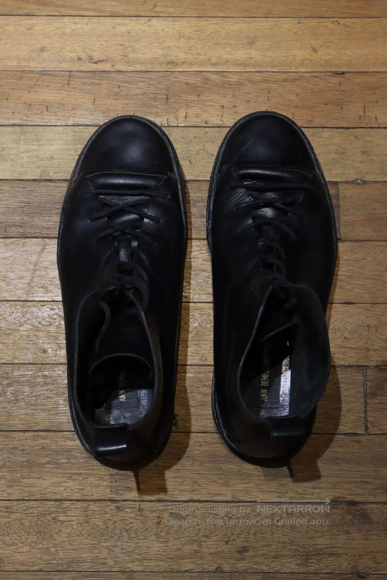 Ann Demeulemeester Ann Demeulemeester Black Leather Boots. Size US 10 / EU 43 - 5 Thumbnail