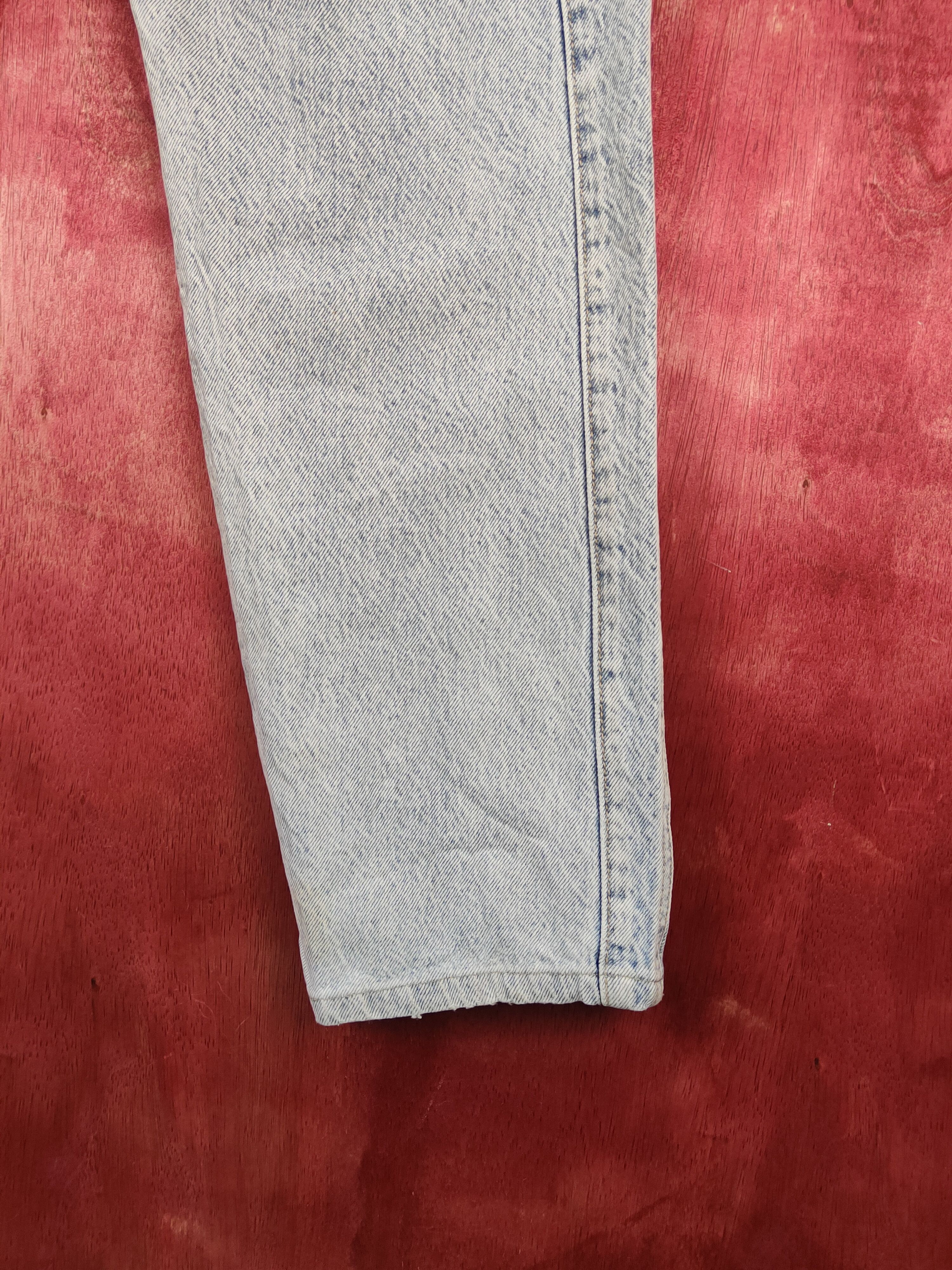 Vintage Wrangler Blue Faded Distressed Ripped Jeans #S1664 Size US 30 / EU 46 - 13 Thumbnail
