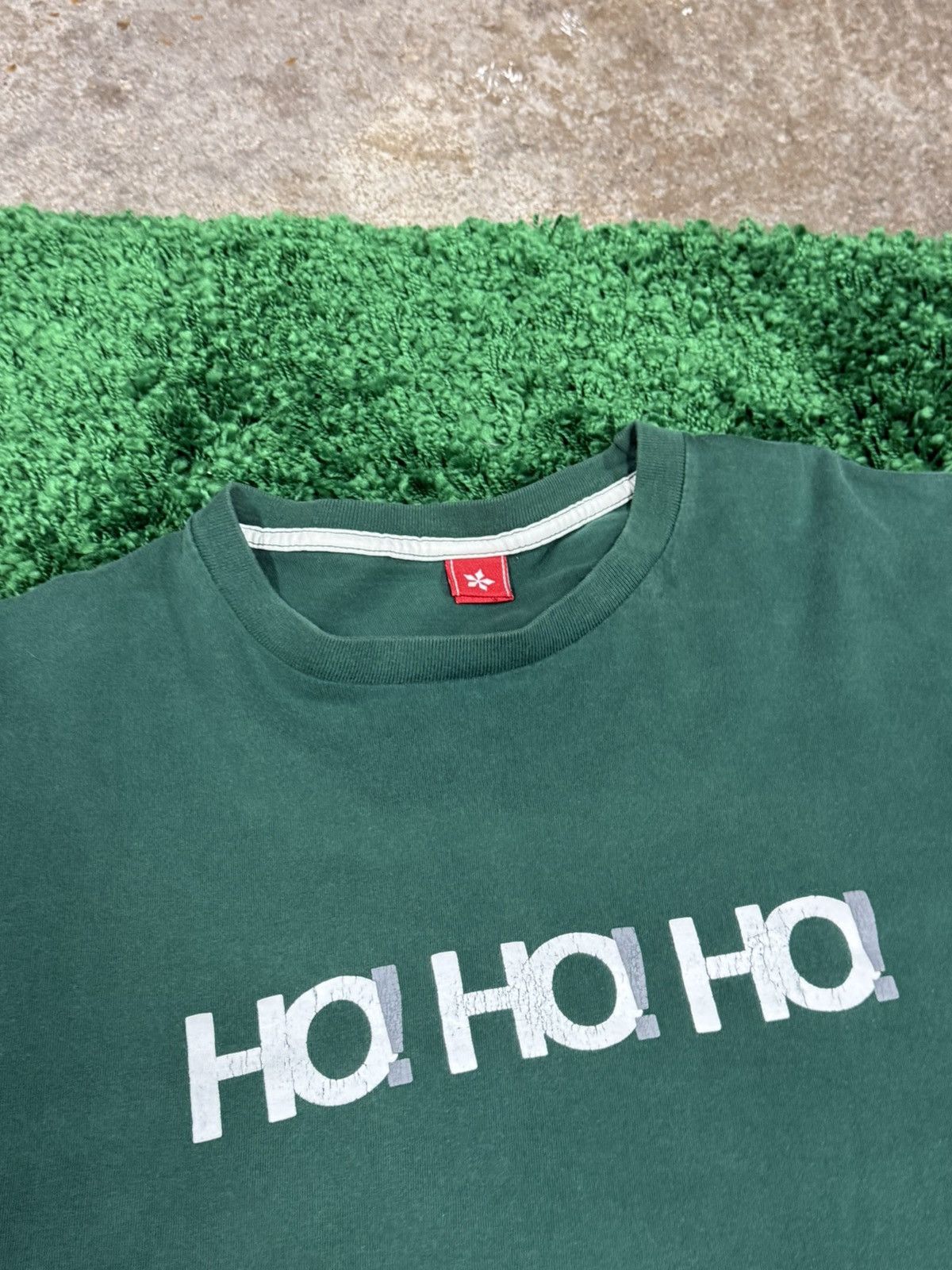 Other Ho! Ho! Santa Christmas Forest Green Center Logo Tee XL Ha Size US XL / EU 56 / 4 - 3 Thumbnail