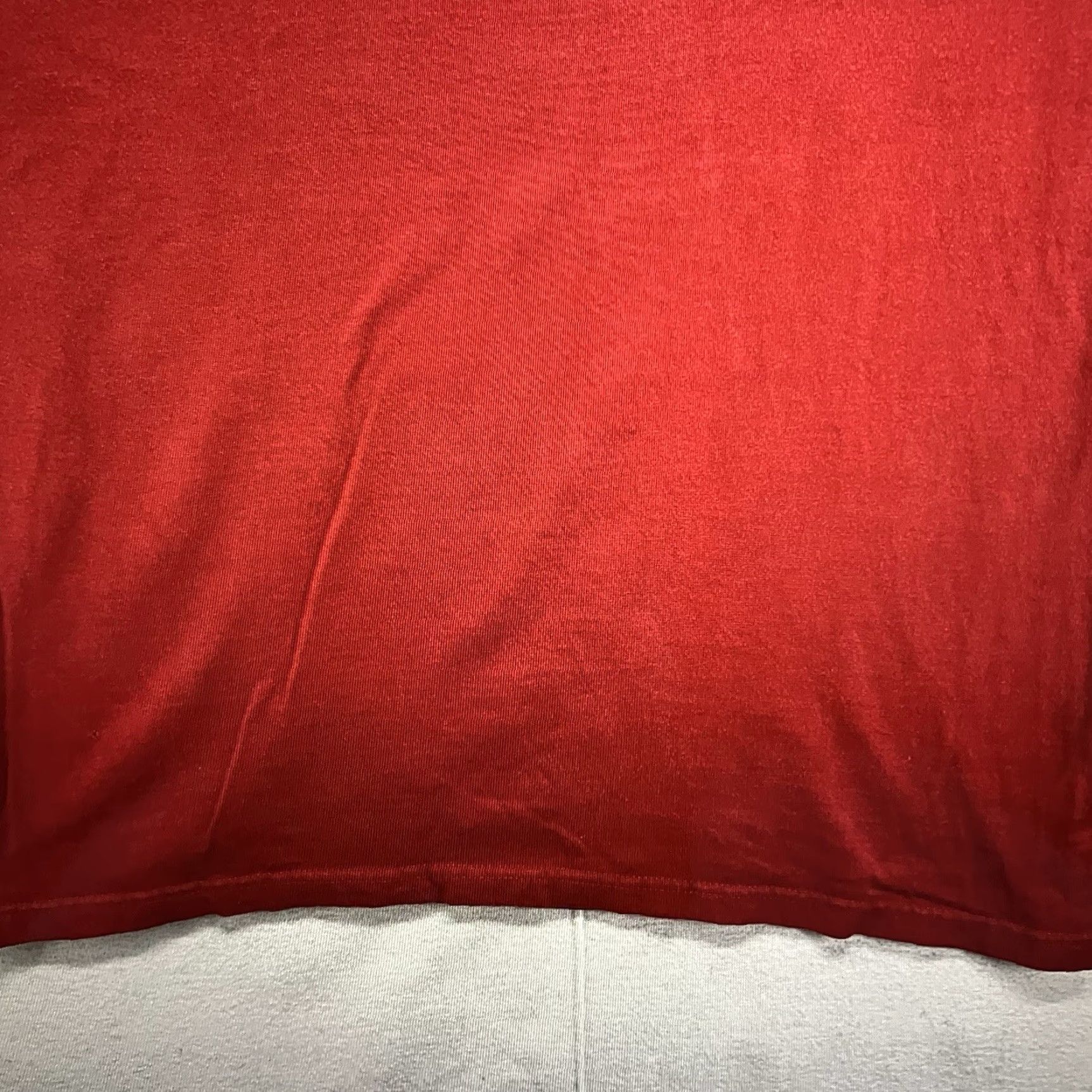 Vintage VINTAGE 90s Y2K BVD Men T-Shirt Large Red Cotton Knit Crew Neck Short Sleeve Retro Grunge Art Size US L / EU 52-54 / 3 - 7 Thumbnail