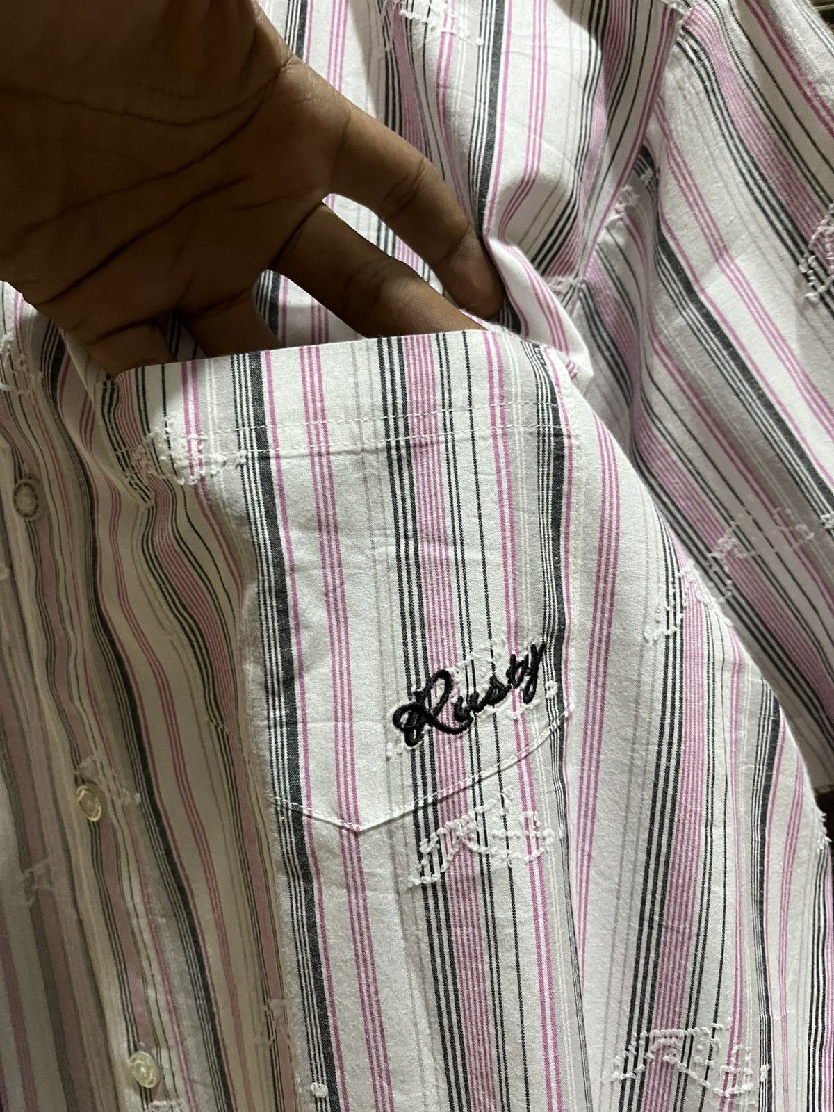 Rusty Vintage rusty texture pattern shirt embroidery Size US L / EU 52-54 / 3 - 3 Thumbnail