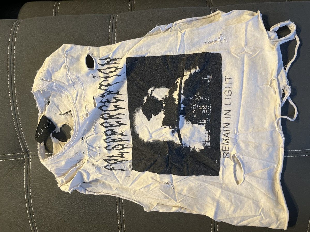 image of Vintage False Perception in White, Men's (Size XS)