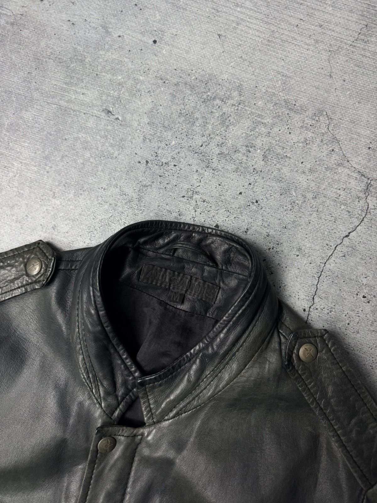 Allsaints Vintage Allsaints Genuine Leather Biker Y2K Jacket M Size US M / EU 48-50 / 2 - 6 Thumbnail