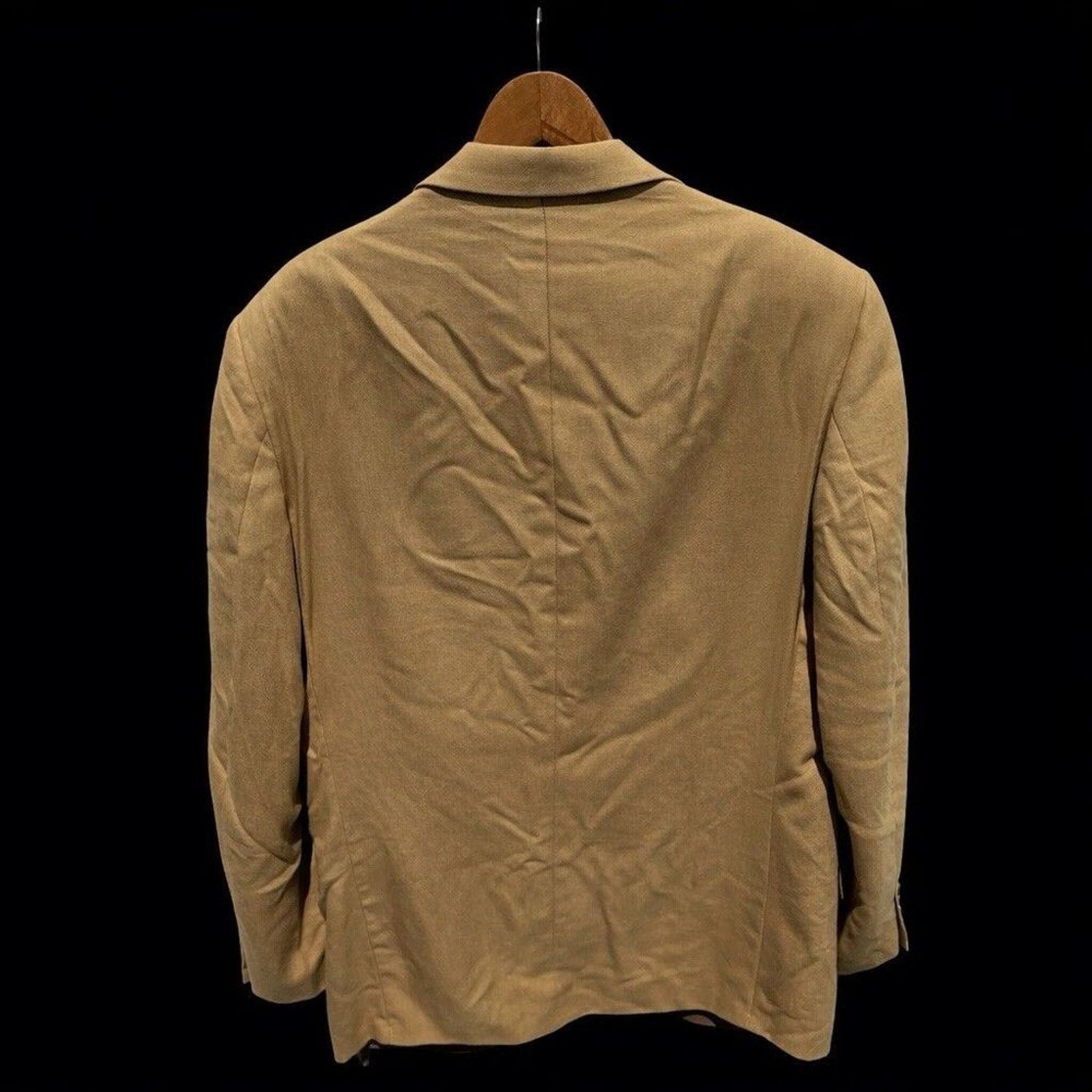 Loro Piana Arnold Brant 46R Loro Piana Cashmere Camel Sport Coat Blazer Size 46R - 2 Thumbnail