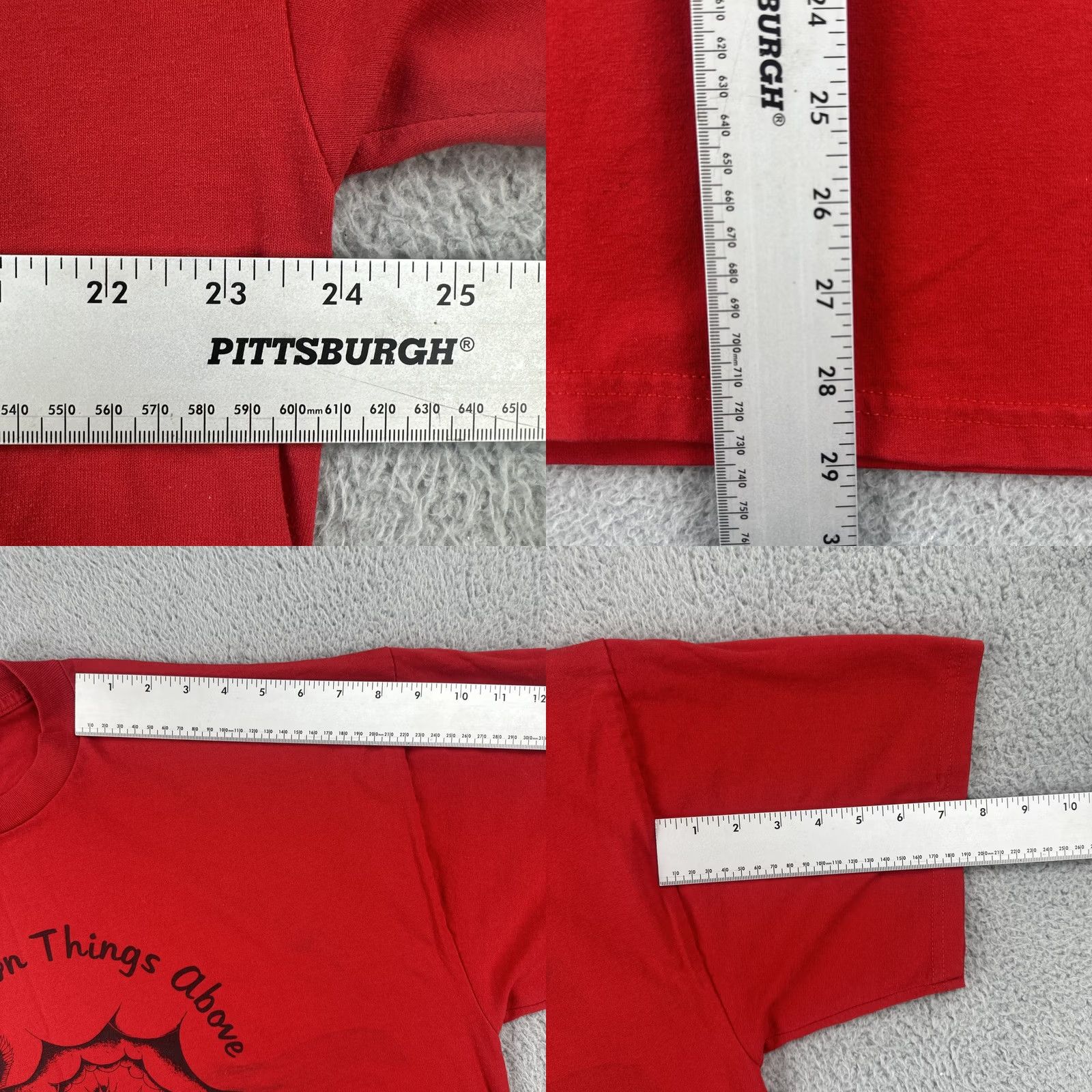 Jerzees VINTAGE Jerzees XL Red Shirt Archdiocese Of Santa Fe New Mexico 2002 Pilgrimage Shirt Mens I guess Size US XL / EU 56 / 4 - 8 Thumbnail