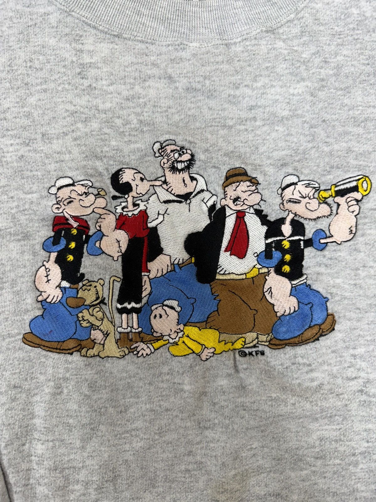 Other Vintage 1990s Blitzz Studios Popeye the Sailor sweatshirt Size US XL / EU 56 / 4 - 2 Thumbnail
