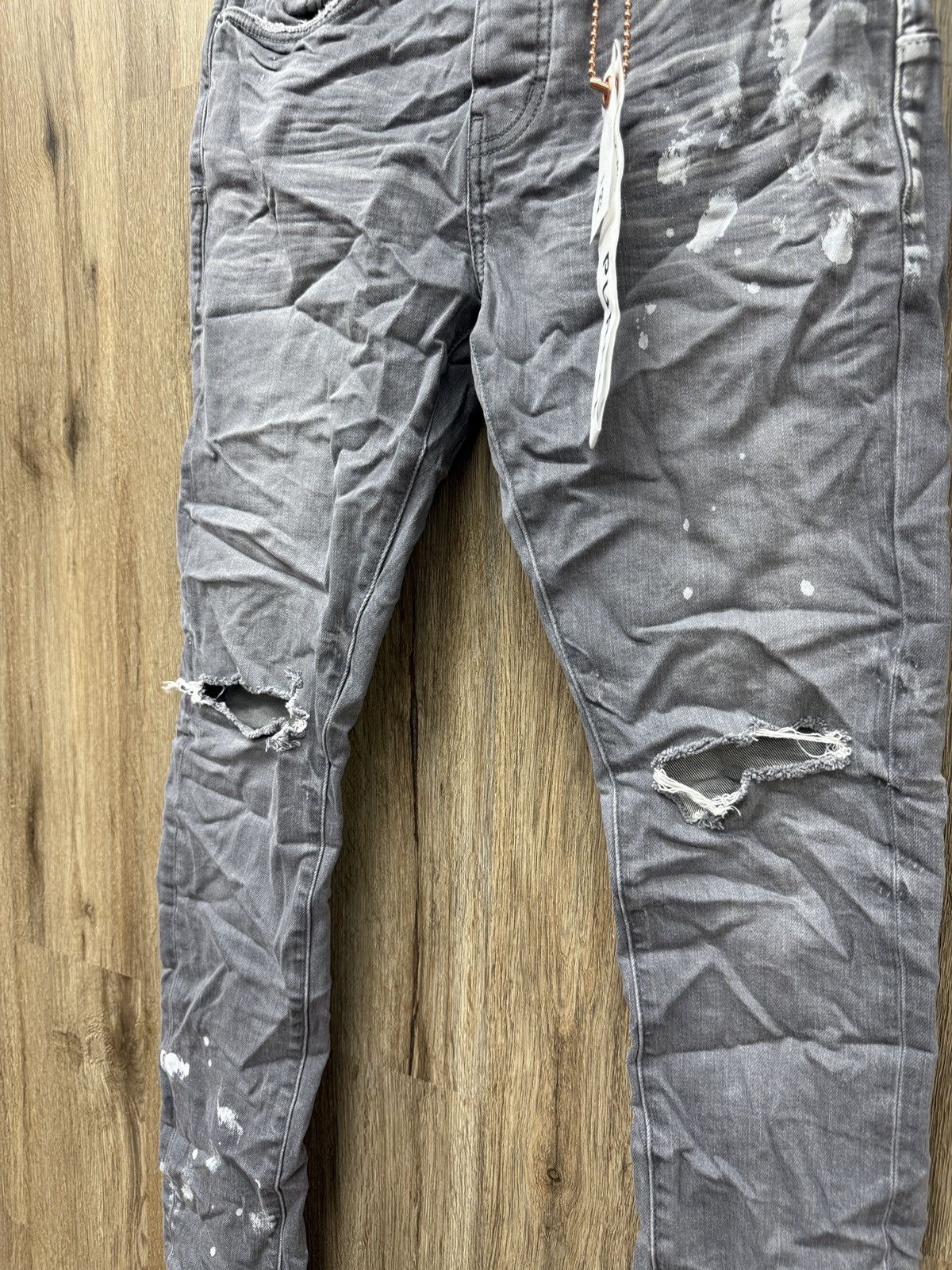 Purple Brand Purple Grey Denim Jeans Size US 29 - 4 Thumbnail
