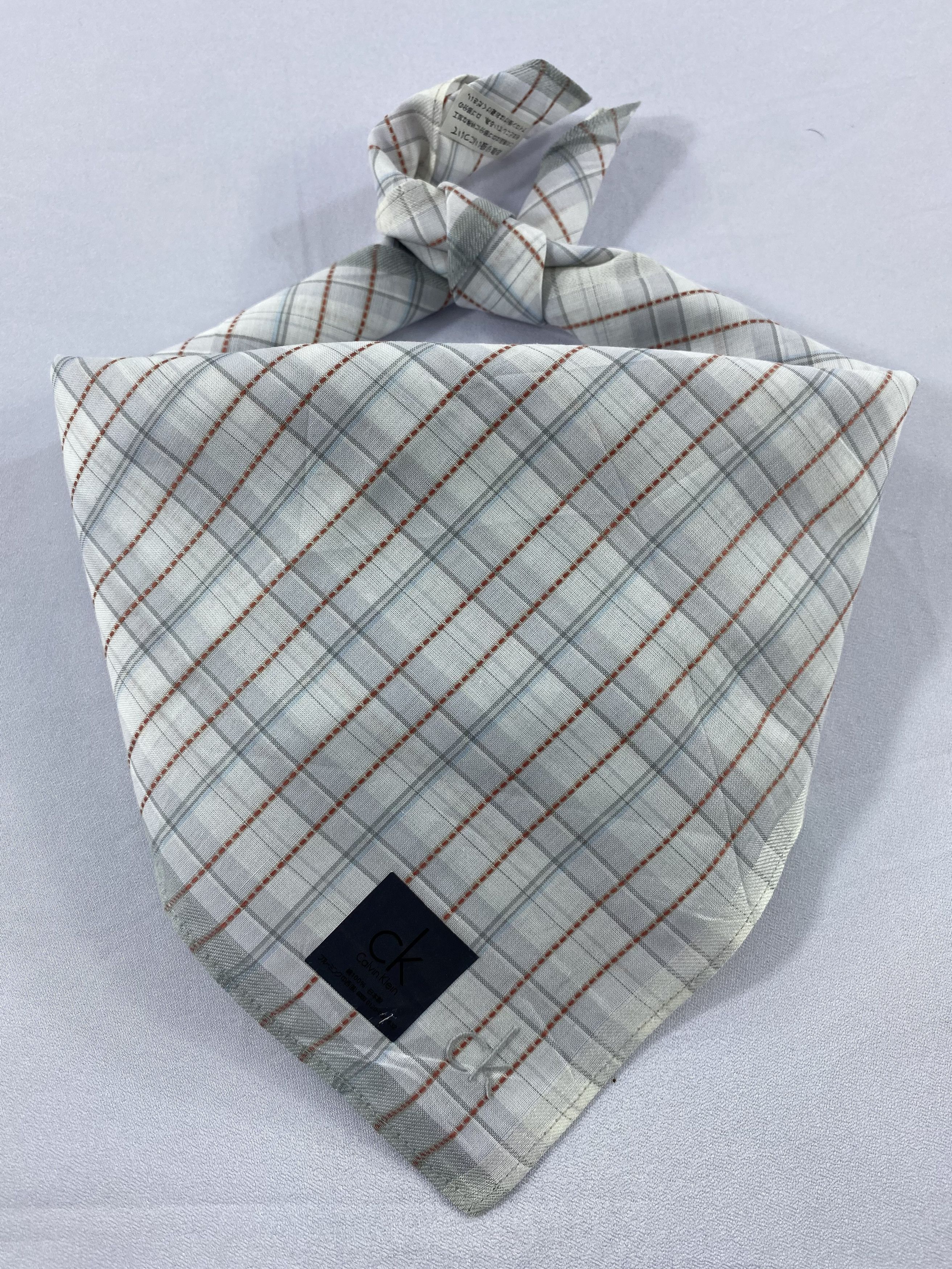 Calvin Klein × Vintage Calvin Klein Handkerchief / Bandana / Neckerchief Size ONE SIZE - 1 Thumbnail