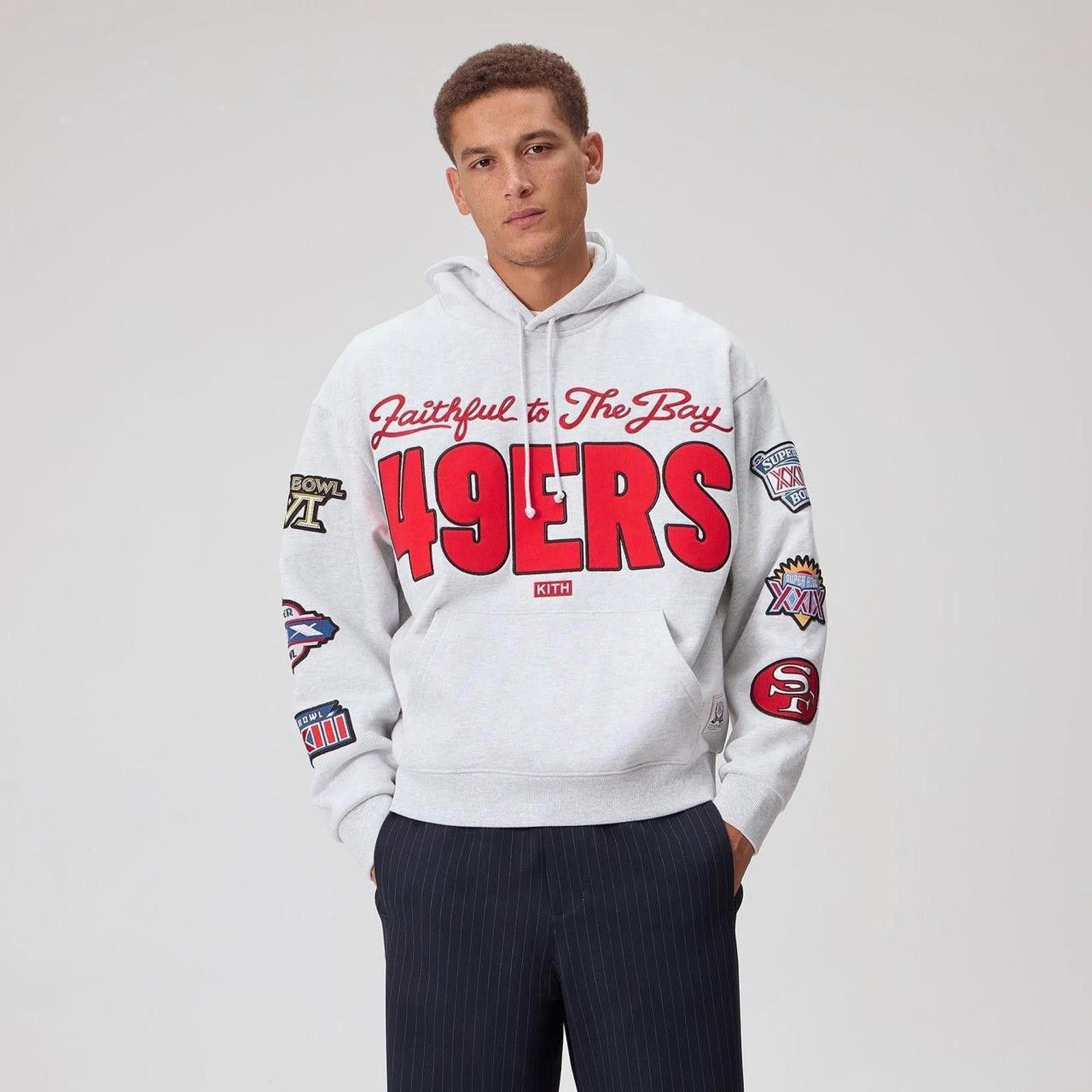 Kith Kith x NFL San Francisco 49ers Faithful Vintage Hoodie XXL Size US XXL / EU 58 / 5 - 2 Thumbnail