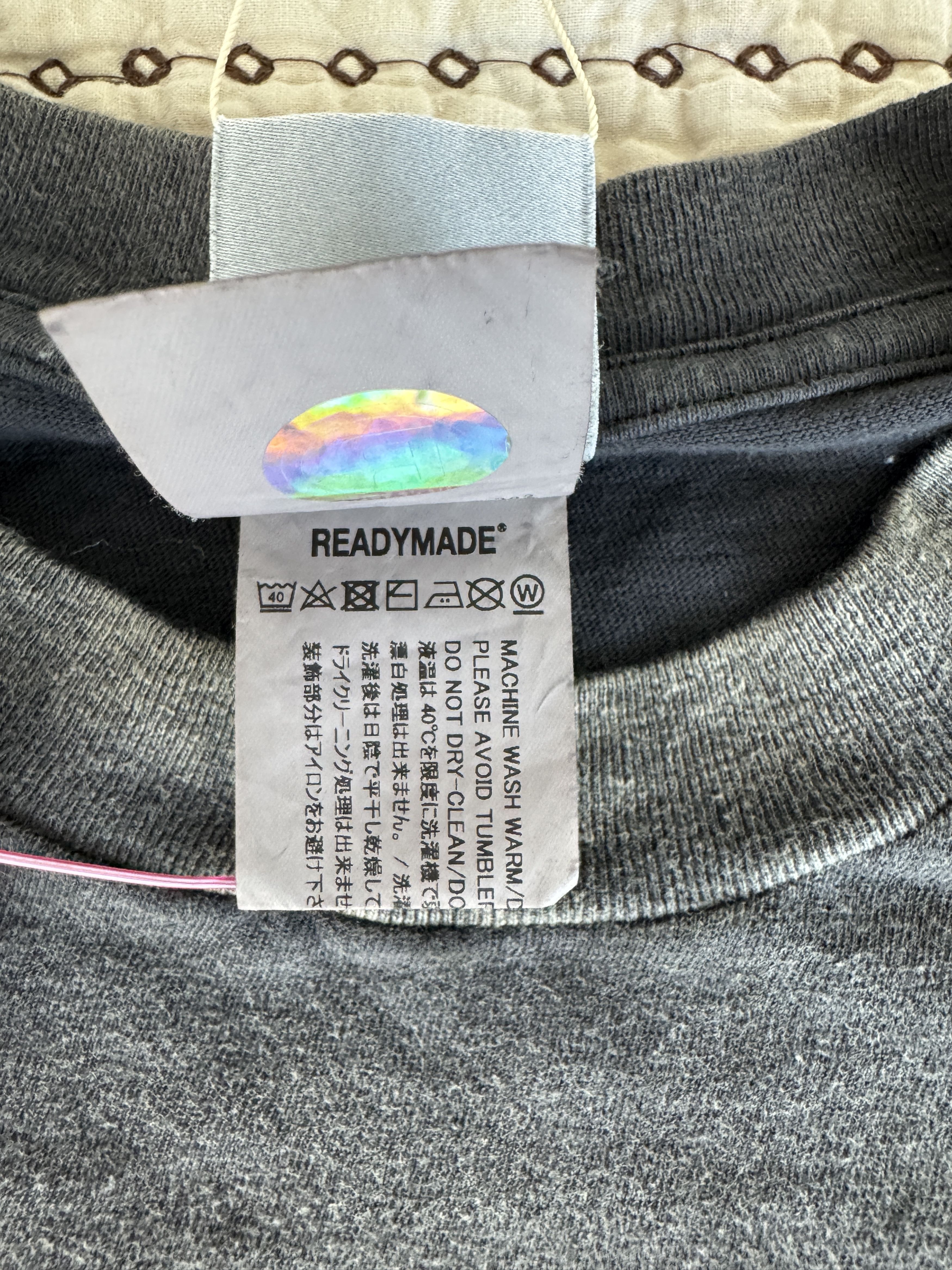 READYMADE READYMADE MARLBORO SNAKE LS T-SHIRT WASHED BLACK MED Size US M / EU 48-50 / 2 - 9 Thumbnail