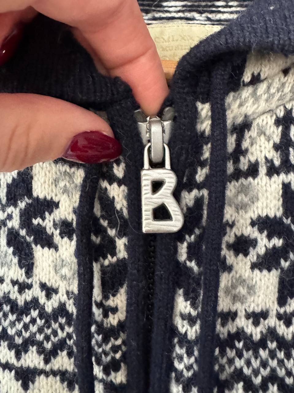 Bogner Bogner Fire Ice Alison Snow Art Print Zip Turtleneck Size XS / US 0-2 / IT 36-38 - 5 Thumbnail
