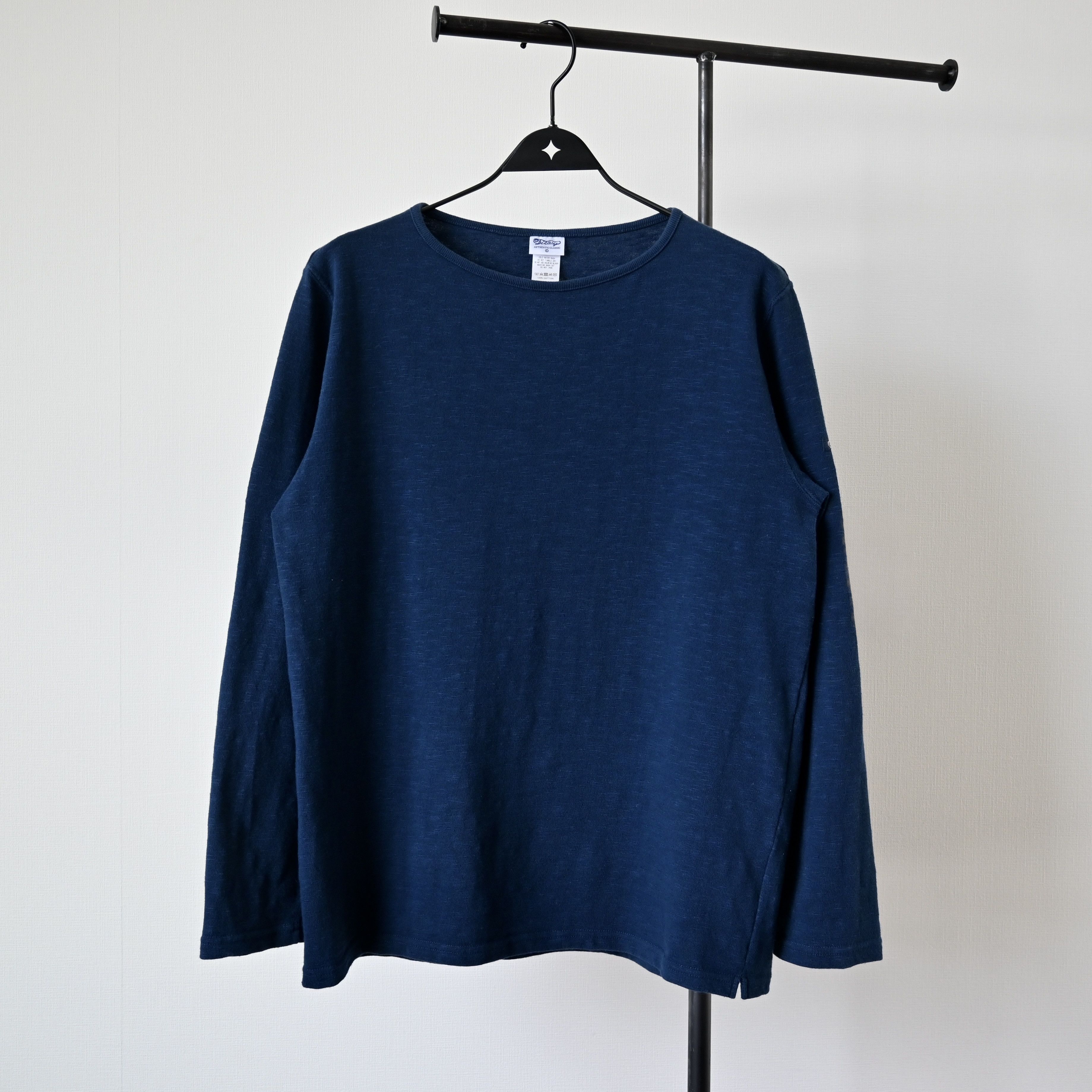 Japanese Brand Tieasy te001 heavyweight slub boatneck shirt made in Japan Size US M / EU 48-50 / 2 - 1 Thumbnail