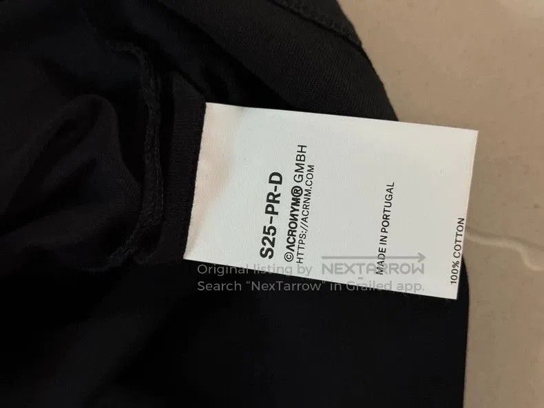 Acronym Acronym S25. Size US XL / EU 56 / 4 - 3 Thumbnail